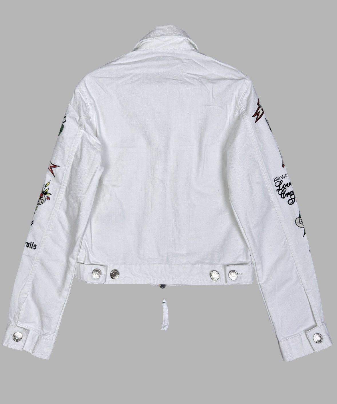Dsquared2 SS 2005 Dsquared2 3 in 1 Tattoo Denim Jacket. Size US M / EU 48-50 / 2 - 13 Thumbnail