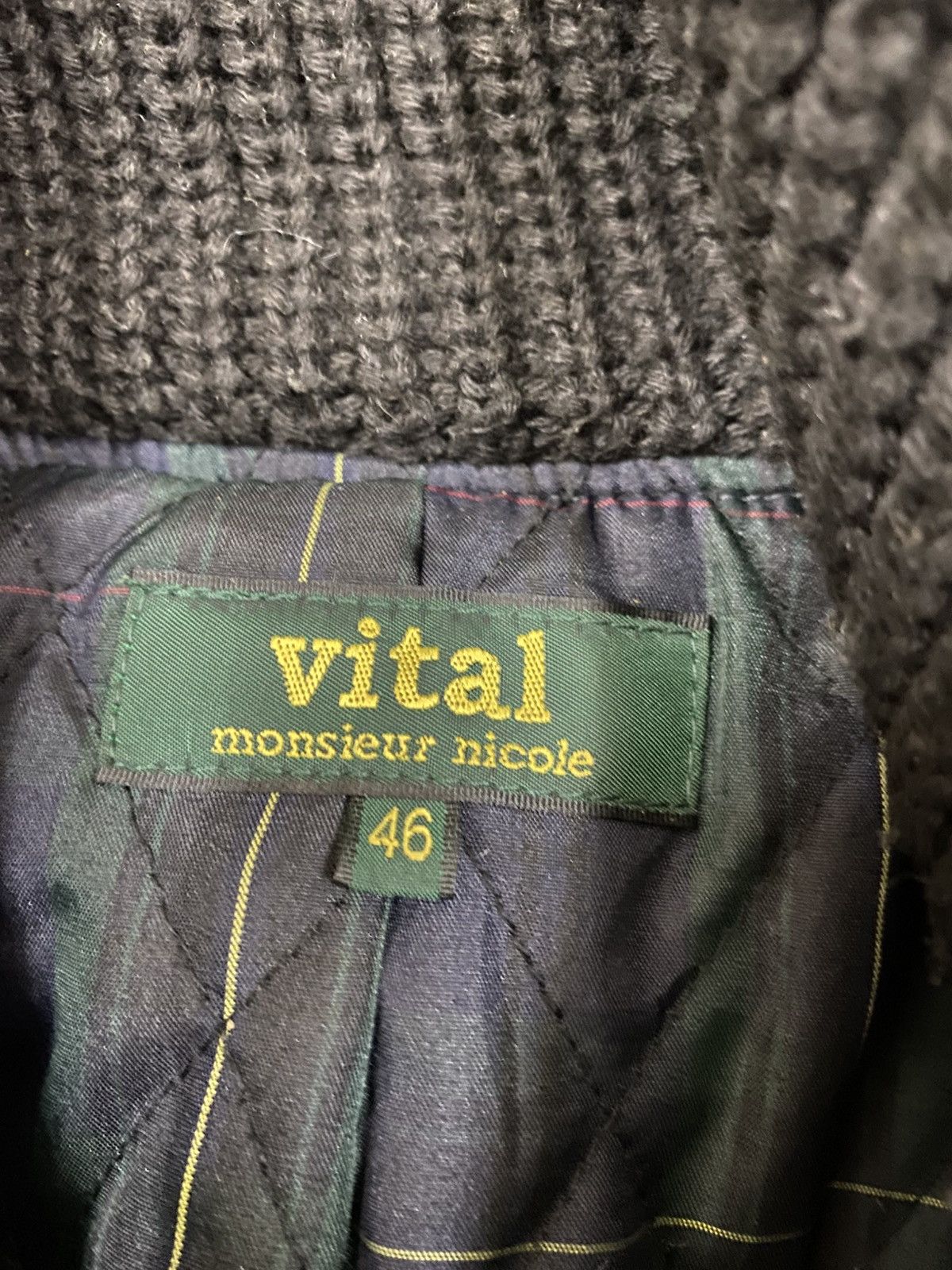 Nicole Club Vtg Vital Monsieur Nicole Club Wool Jacket Size US M / EU 48-50 / 2 - 9 Thumbnail