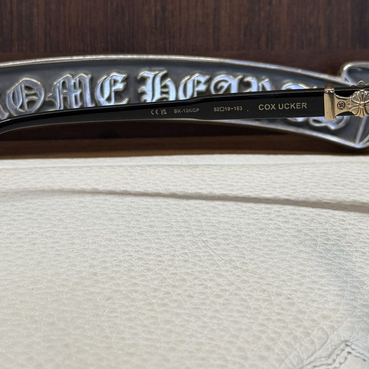 Chrome Hearts Chrome Hearts Cox Ucker Glasses Size ONE SIZE - 7 Thumbnail