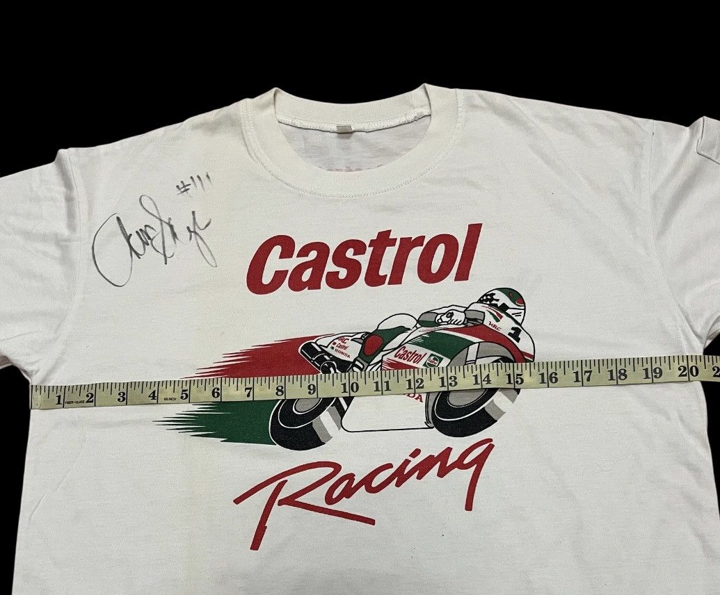 Vintage Castrol Honda Racing MotoGP Design Tshirt x Vintage Size US M / EU 48-50 / 2 - 5 Thumbnail