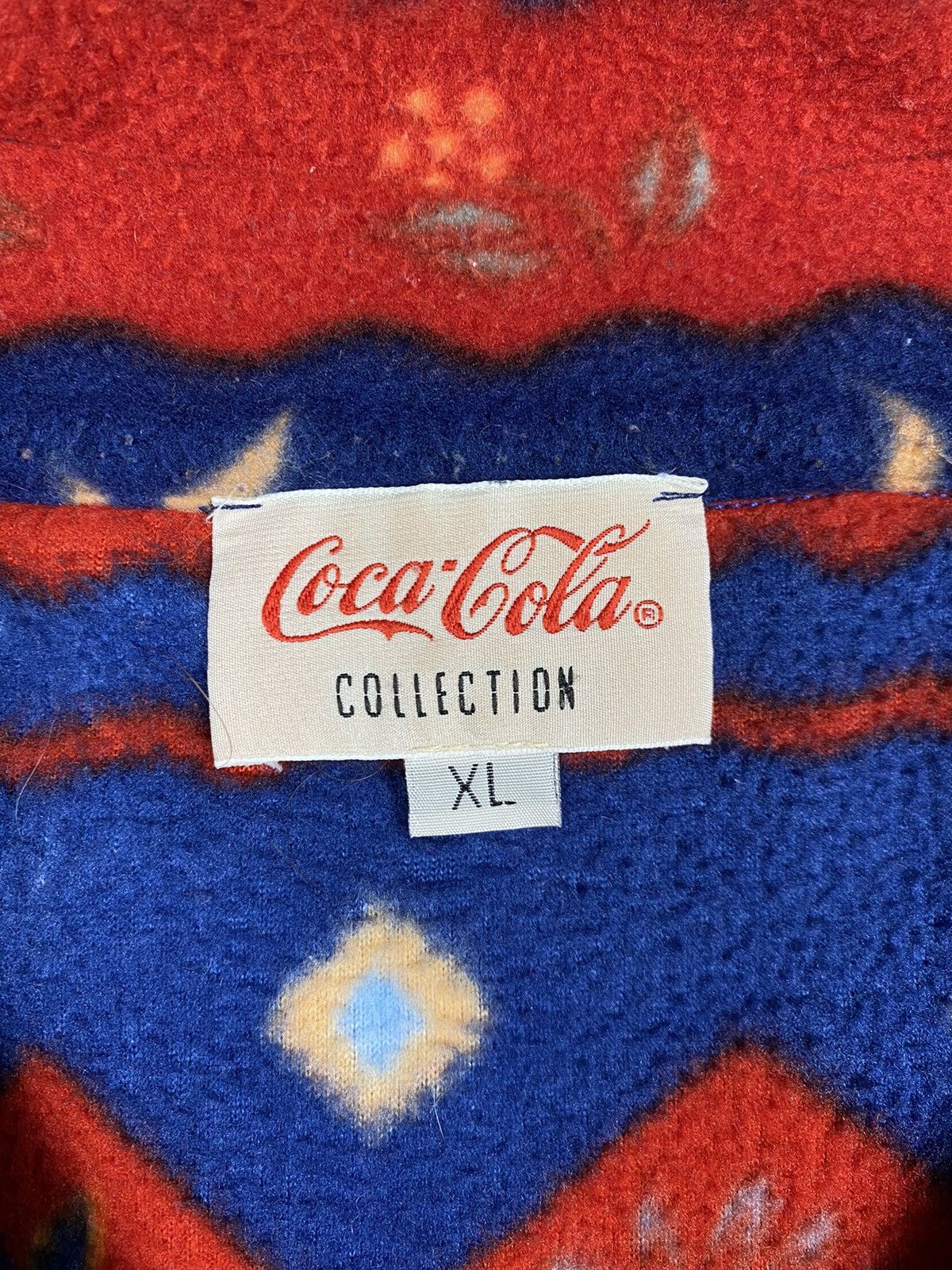 Coca Cola Vintage 1994 Coca Cola Collection Synchilla Fleece Jacket Size US XL / EU 56 / 4 - 8 Thumbnail