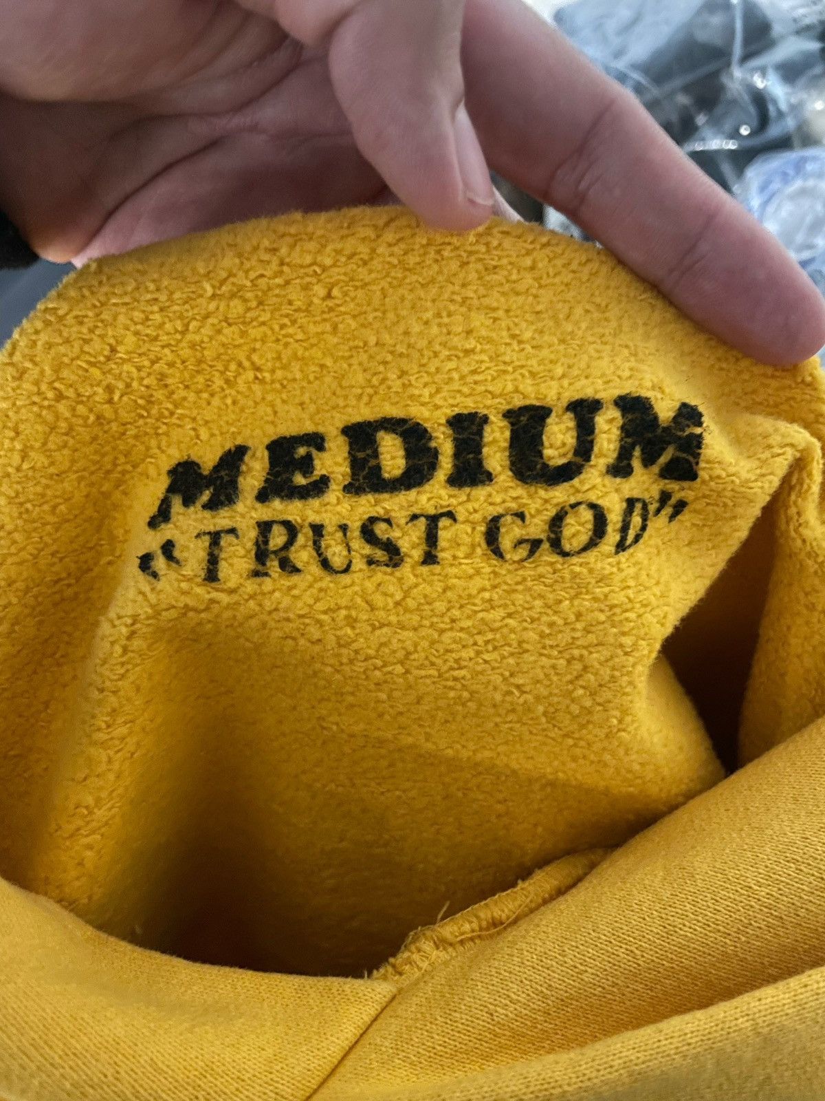 Cactus Plant Flea Market × Kanye West CPFM x Kanye West Jesus Is King Trust God Hoodie Size US M / EU 48-50 / 2 - 8 Thumbnail