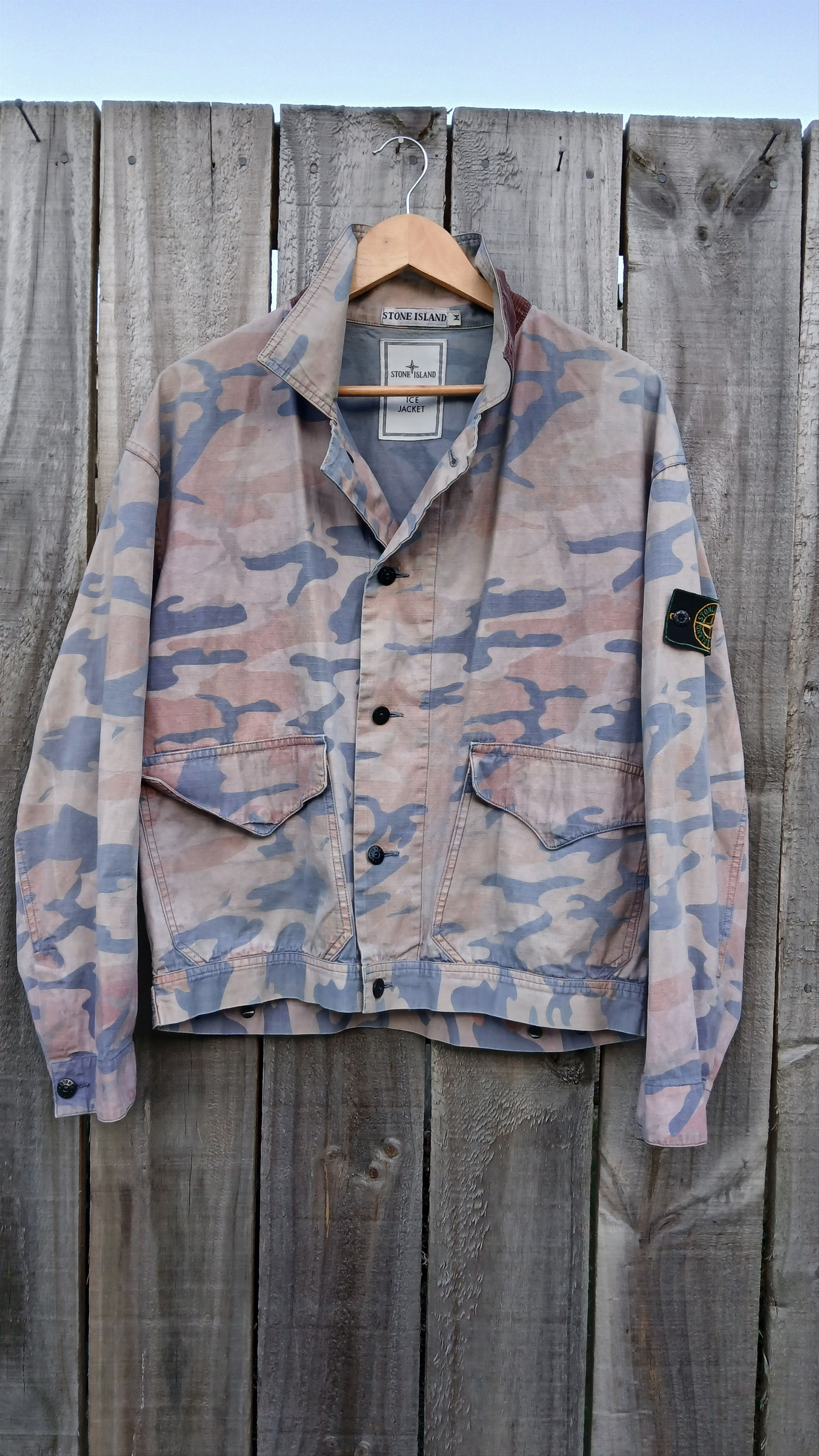 Stone Island Stone Island ice camo purple/pink version Size US M / EU 48-50 / 2 - 1 Thumbnail