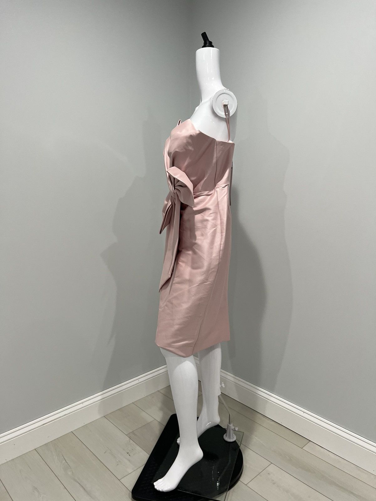 $395 Badgley Mischka Bow Cocktail Dress 14