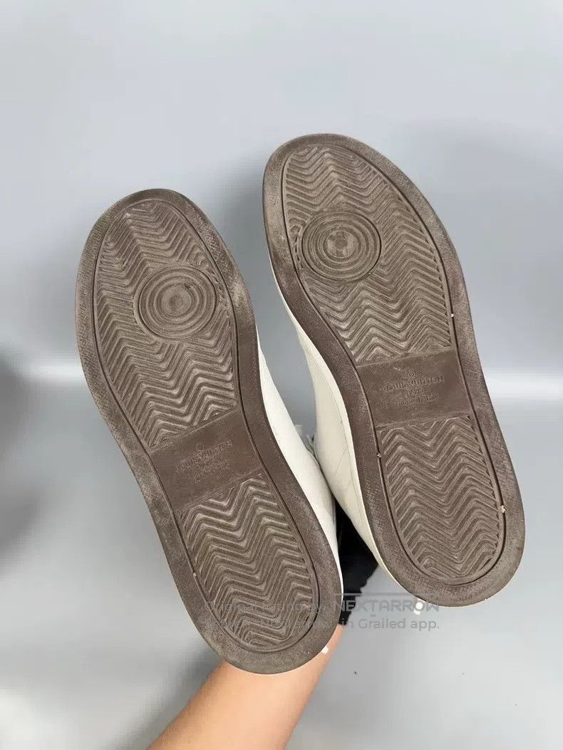 Louis Vuitton Louis Vuitton White riboli high-top casual shoes Size US 7 / EU 40 - 9 Thumbnail