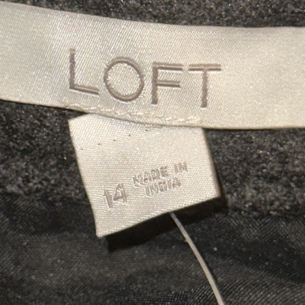 Loft Loft embroidered wool blend skirt Size 36" / US 14 / IT 50 - 6 Thumbnail