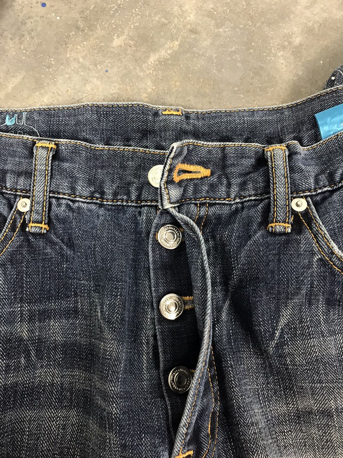 Vintage Vintage Distressed Swagger Painter Distressed Denim Pants Size US 34 / EU 50 - 5 Thumbnail