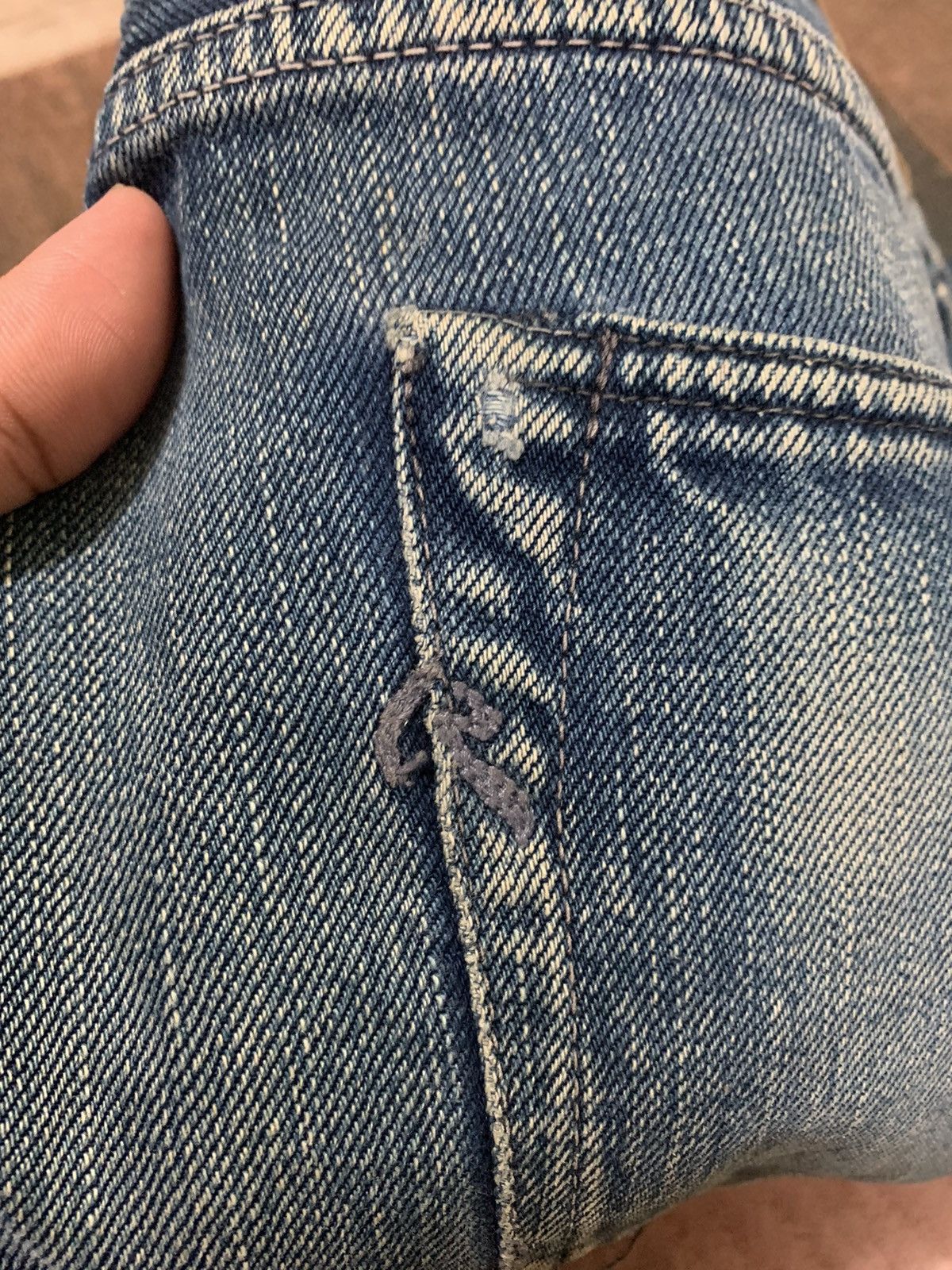 45rpm × Japanese Brand 🇯🇵RUSTY FADED selvedge ‘R’ by 45rpm vintage jeans Size US 30 / EU 46 - 16 Thumbnail