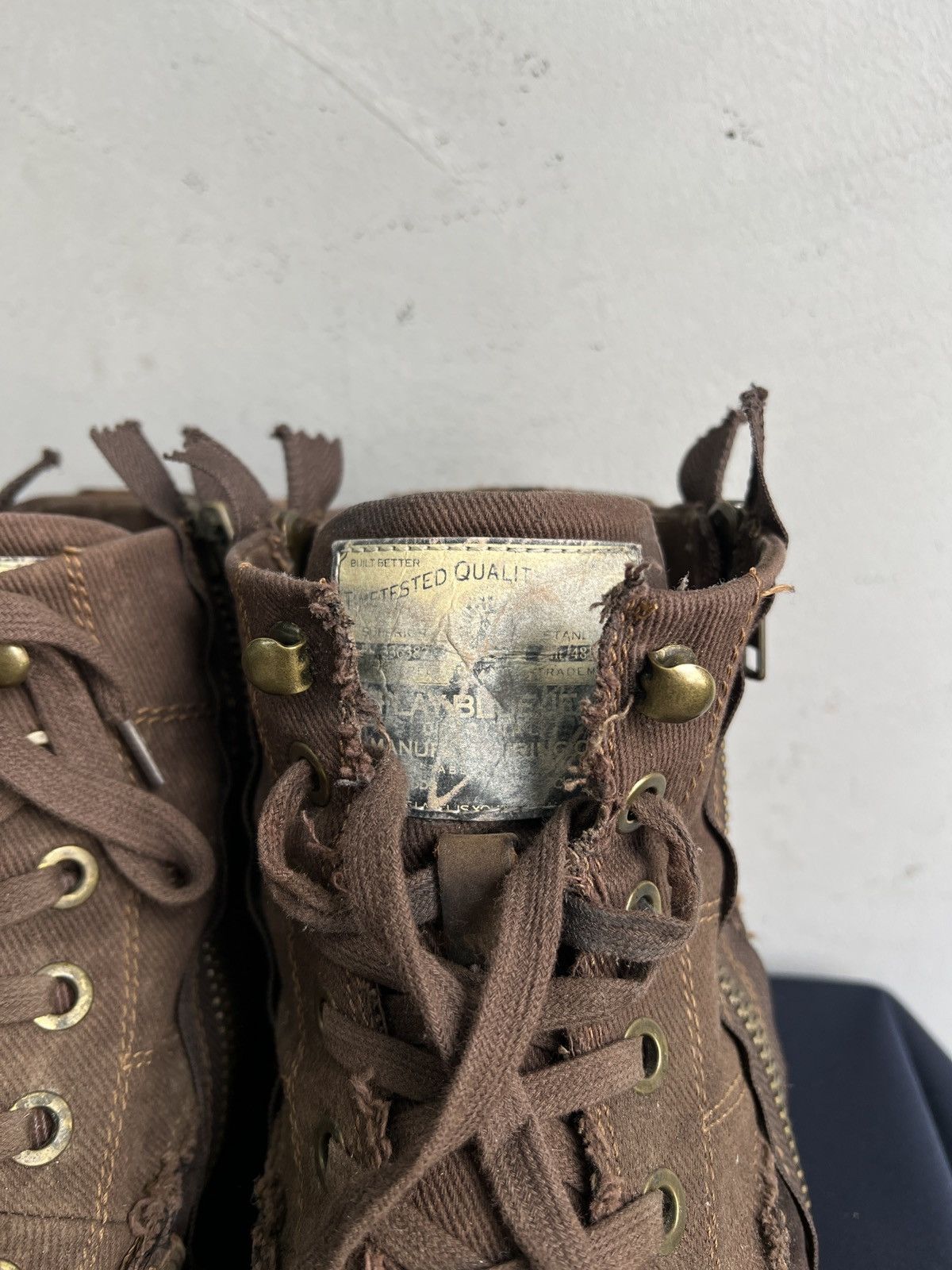 Replay Replay zipper ankle moto boots guidi style y2k hype Size US 13 / EU 46 - 5 Thumbnail