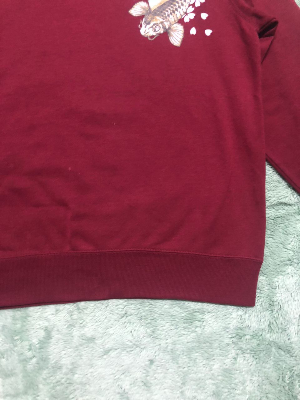 Japanese Brand JAPANESE SUKAJAN KOI FISH SAKURA CREWNECK SWEATSHIRT Size US XL / EU 56 / 4 - 6 Thumbnail