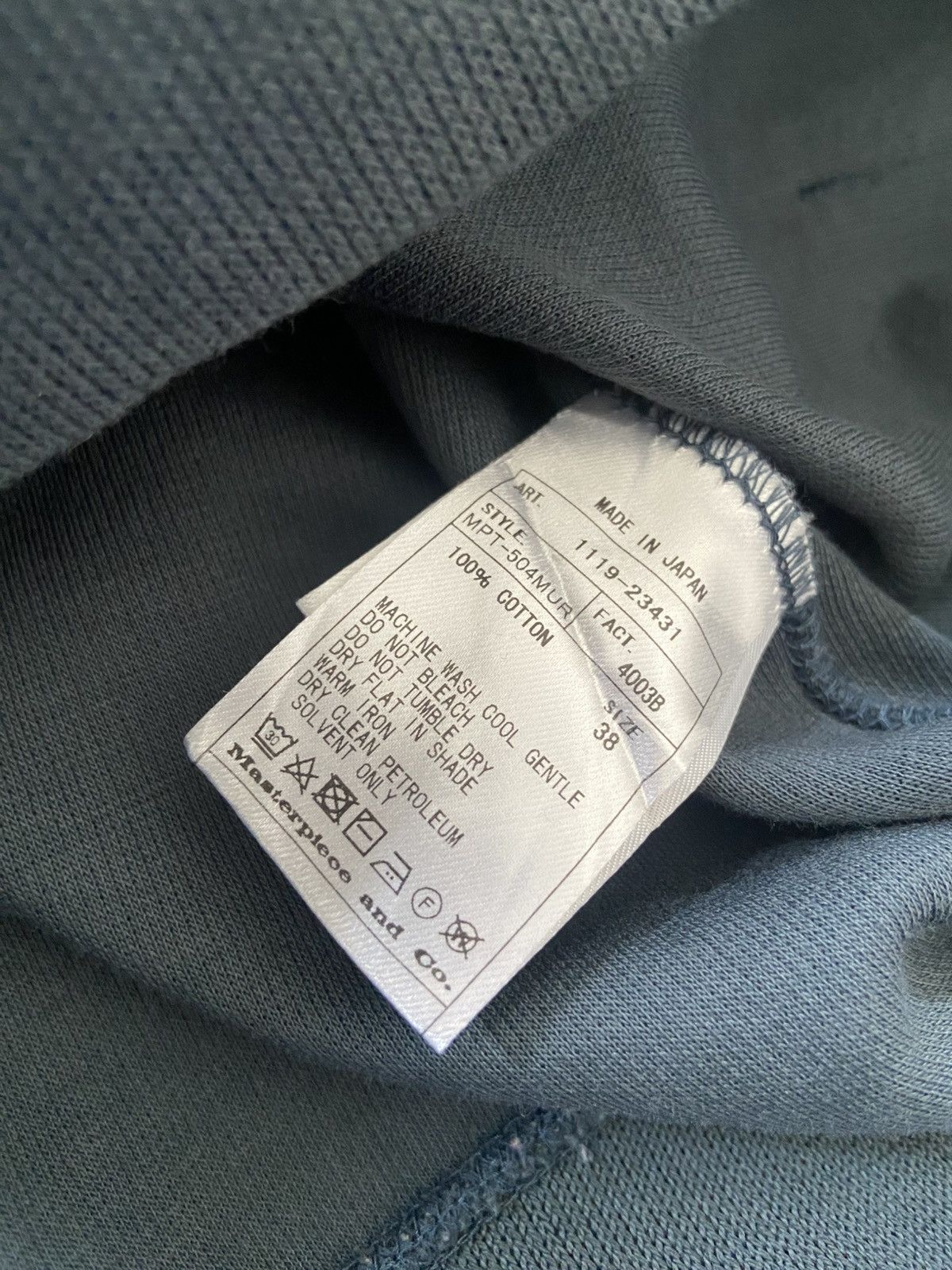 Japanese Brand × MasterPiece Masterpiece Hoodie Sweatshirt Size US M / EU 48-50 / 2 - 3 Thumbnail