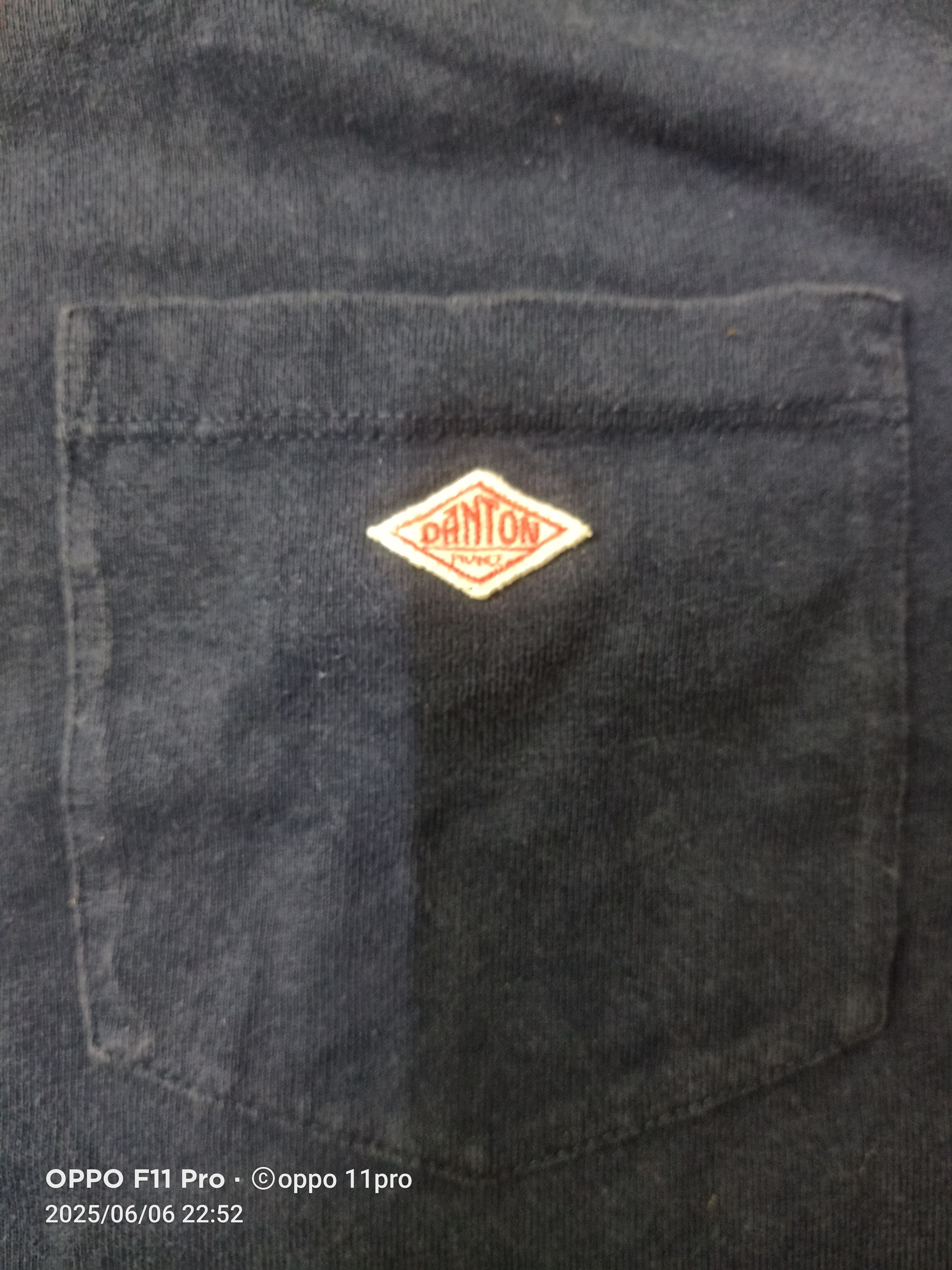 Danton × Designer Danton Tee Shirt Front Poket Tee Size US M / EU 48-50 / 2 - 11 Thumbnail