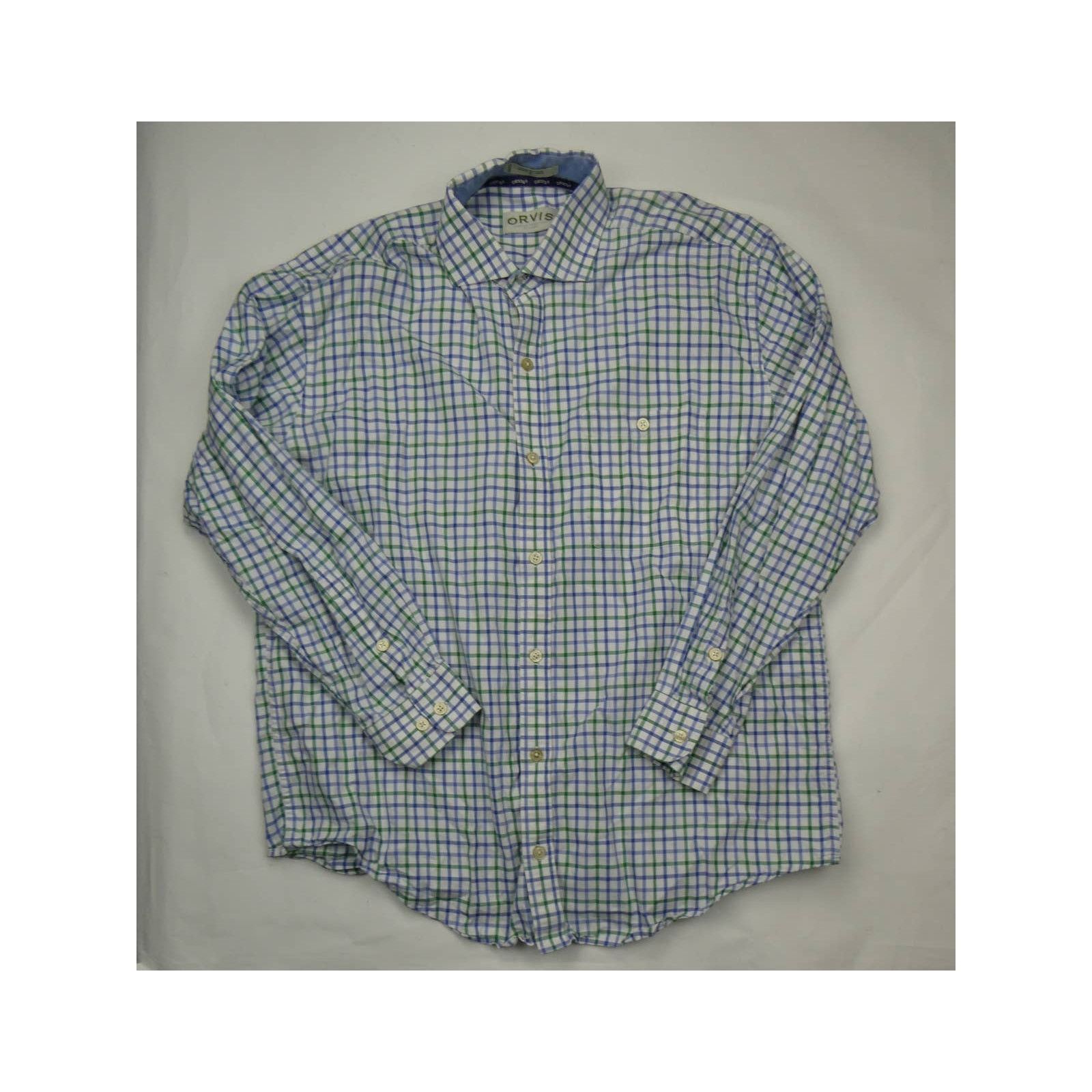 Orvis NEW men's Orvis button front oxford shirt, check, large Size US L / EU 52-54 / 3 - 1 Thumbnail