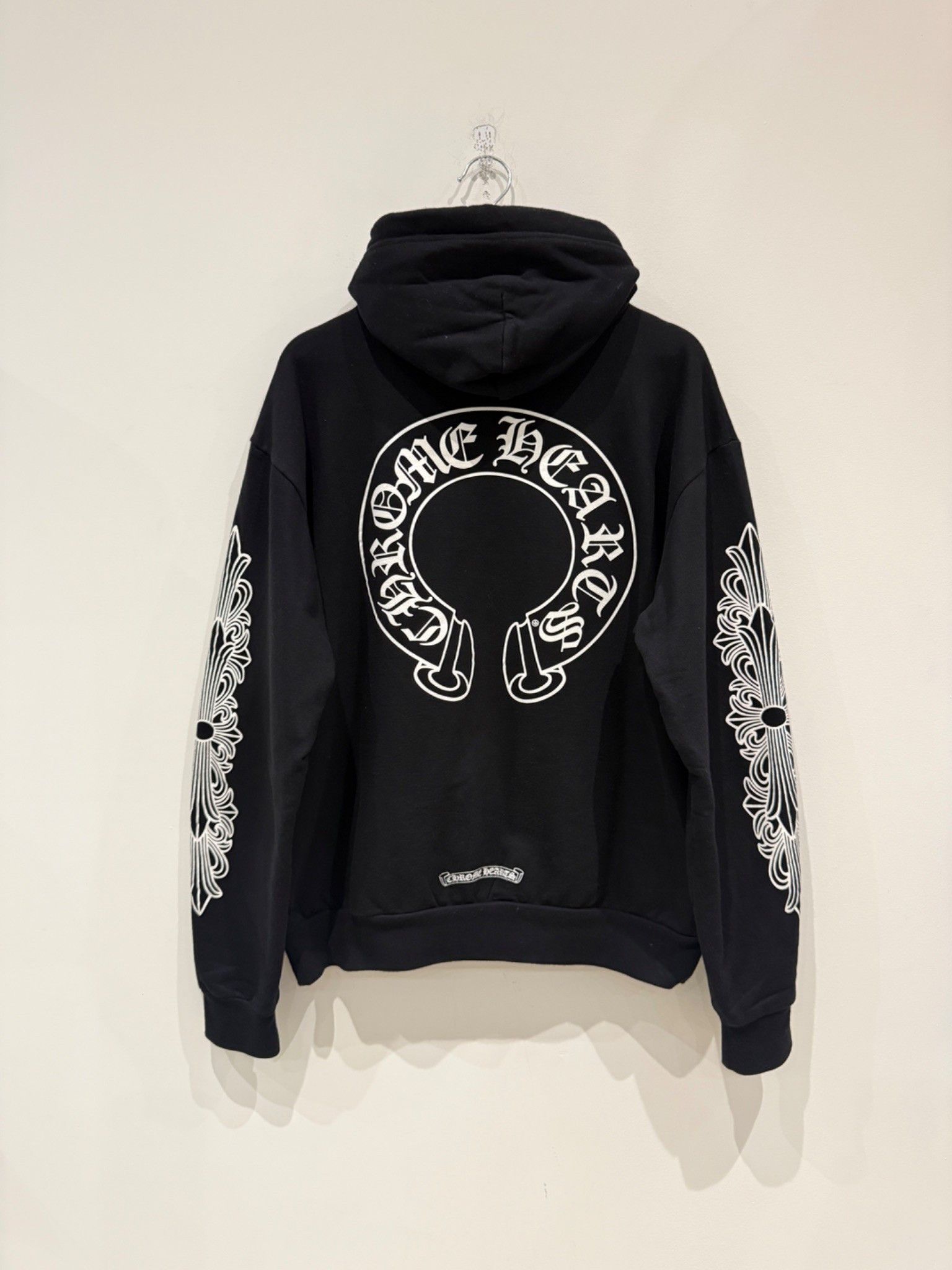 Chrome Hearts Chrome Hearts Horseshoe Floral Pullover Hoodie Black Size US L / EU 52-54 / 3 - 3 Thumbnail