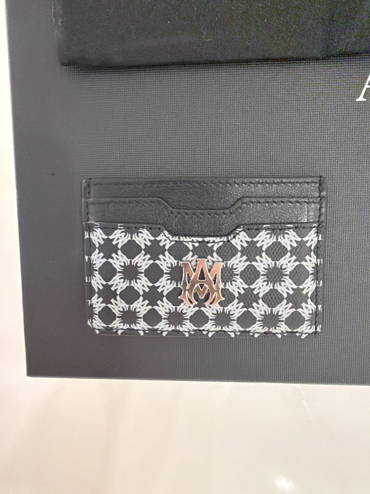 Amiri AMIRI MA Monogram Card Holder Size ONE SIZE - 5 Thumbnail