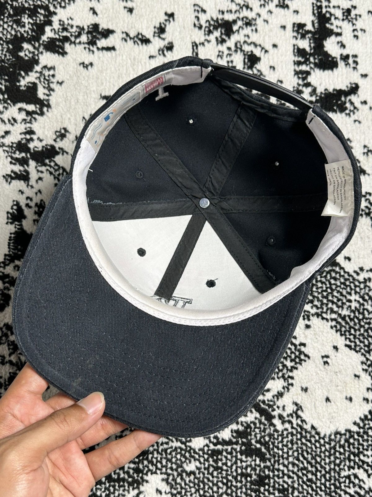 American Needle LA Dodgers MLB Vintage Hat Black Size ONE SIZE - 5 Thumbnail