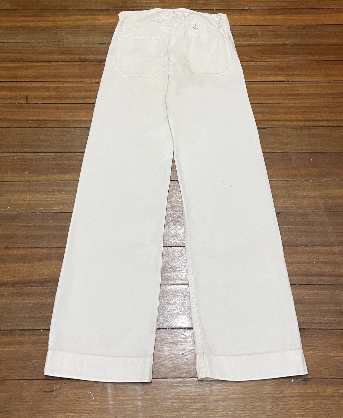 Polo Ralph Lauren × Vintage Rare Design Vintage Brand Double RL USN Pants 1990s Size US 32 / EU 48 - 2 Thumbnail