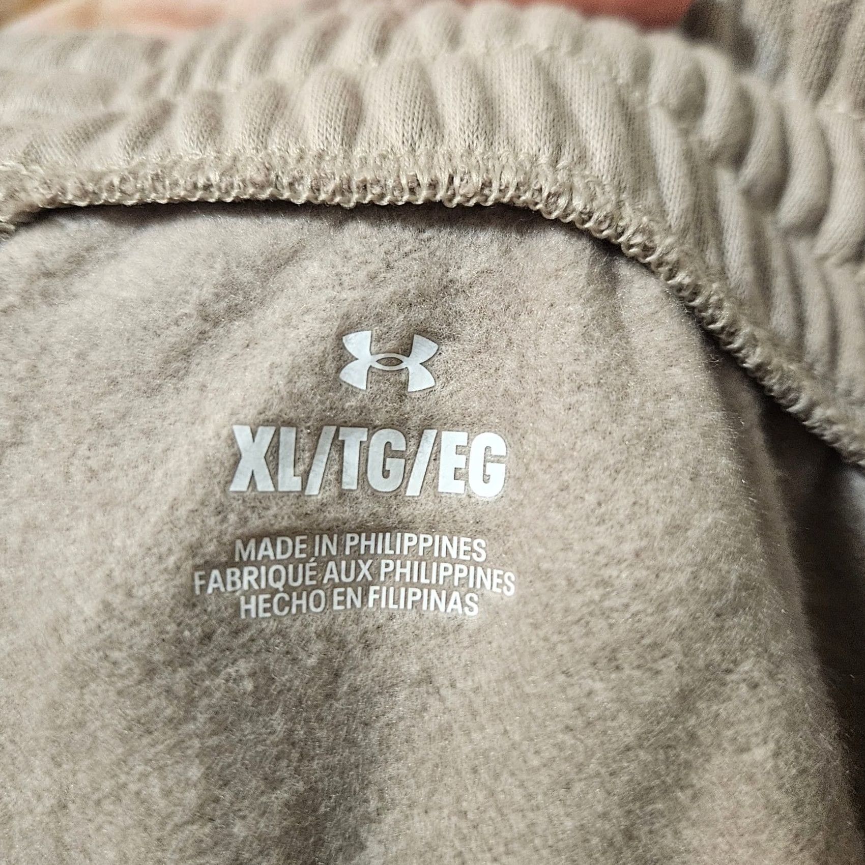 Under Armour Under Armour Rival Fleece Jogger Pants Men's Size XL Tan 1379774 Pant Size US 36 / EU 52 - 3 Thumbnail