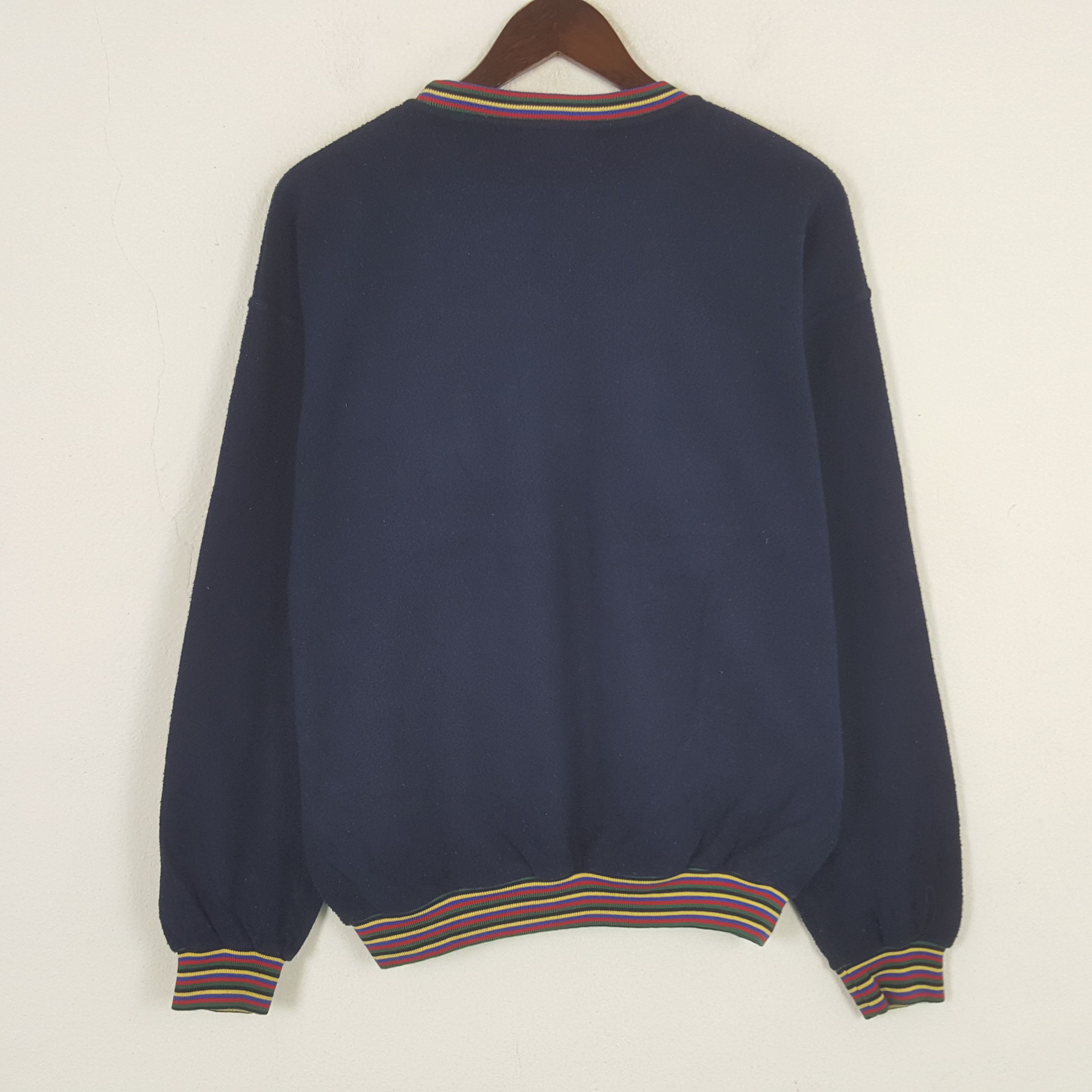 Trussardi × Vintage Vintage Trussardy Embroidery Logo Sweatshirt Size US M / EU 48-50 / 2 - 3 Thumbnail