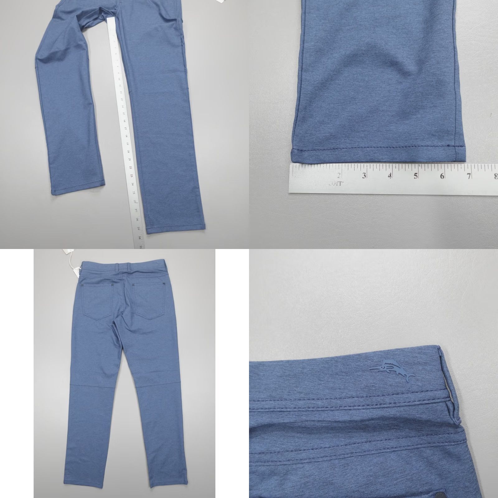 Tommy Bahama VINTAGE Tommy Bahama On Par 5 Pocket Golf Pants Mens 28x30 Dark Eclipse Blue Pants Size US 28 / EU 44 - 8 Thumbnail