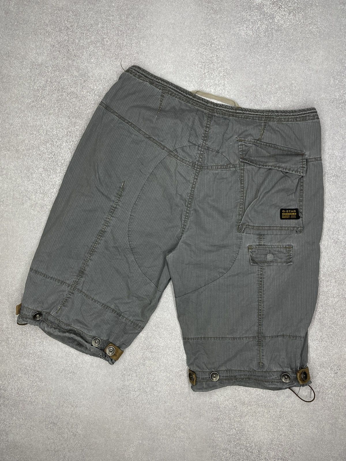 G-Star Vintage G-Star Raw New Desert Shorts Grey Y2K Size US 32 / EU 48 - 1 Thumbnail