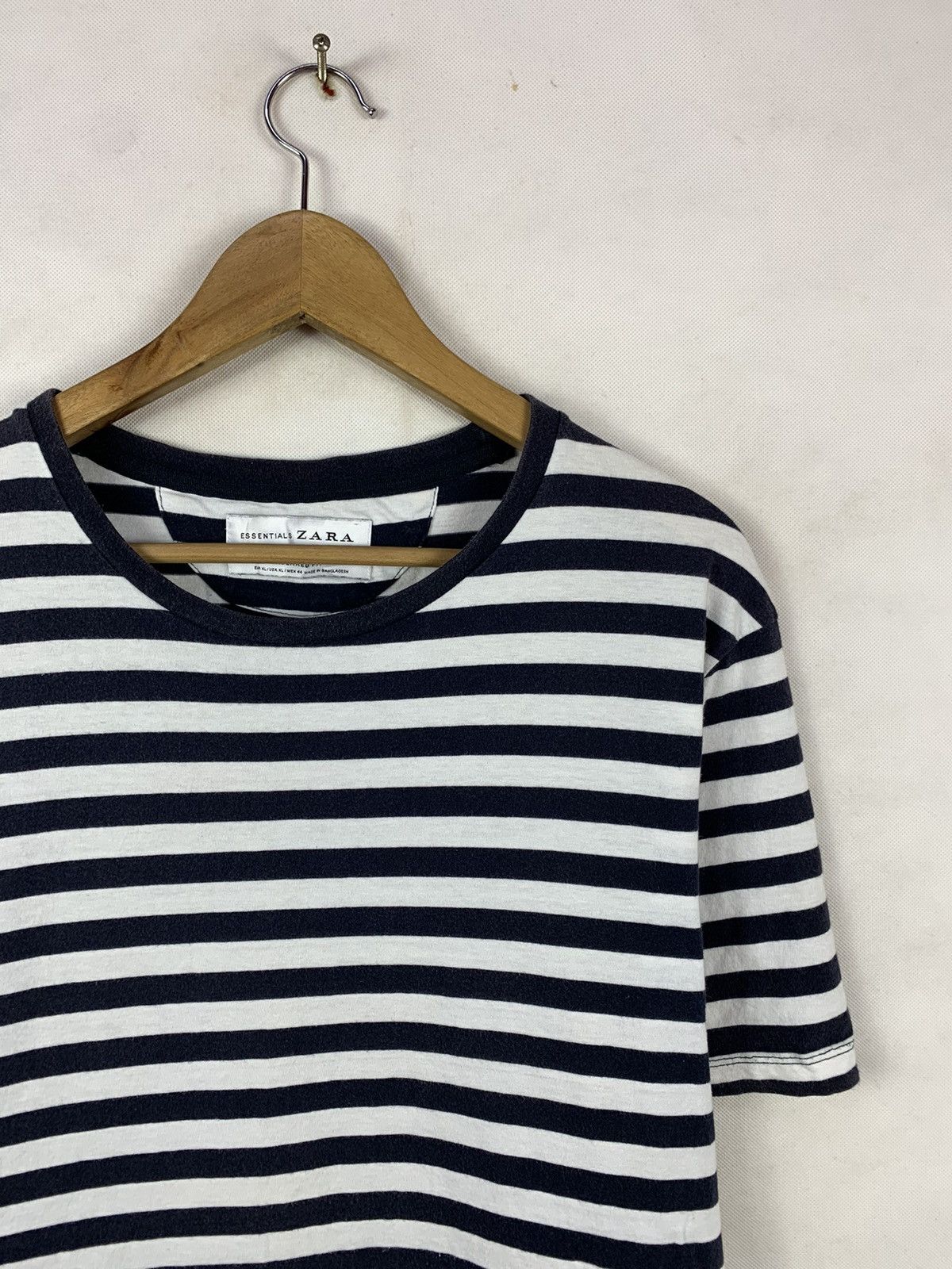 Zara Steals! Zara Essentials Relaxed Fit Stripes Tee Size US M / EU 48-50 / 2 - 2 Thumbnail