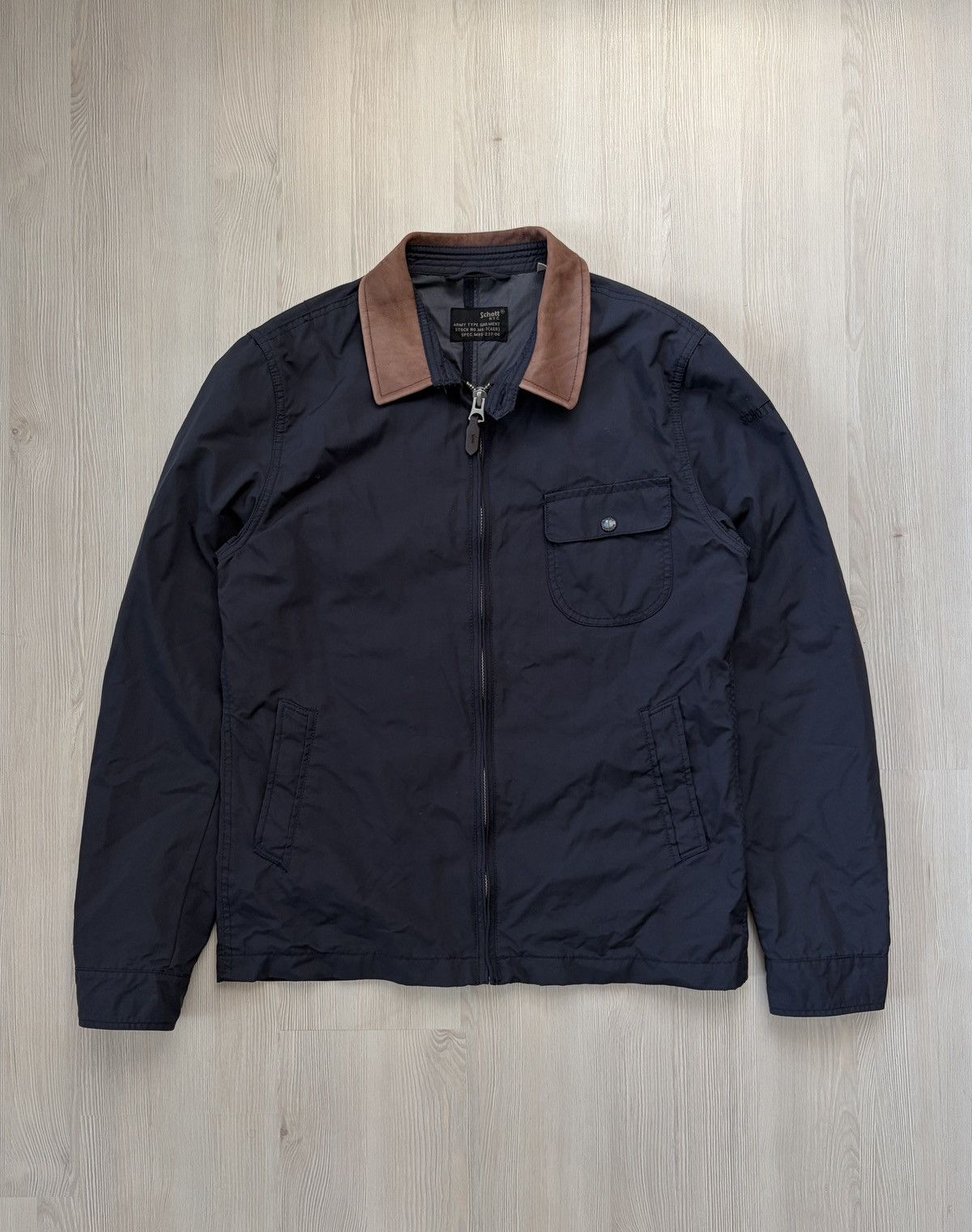 Schott SCHOTT Army Type Breathable Field Jacket Size US L / EU 52-54 / 3 - 1 Thumbnail