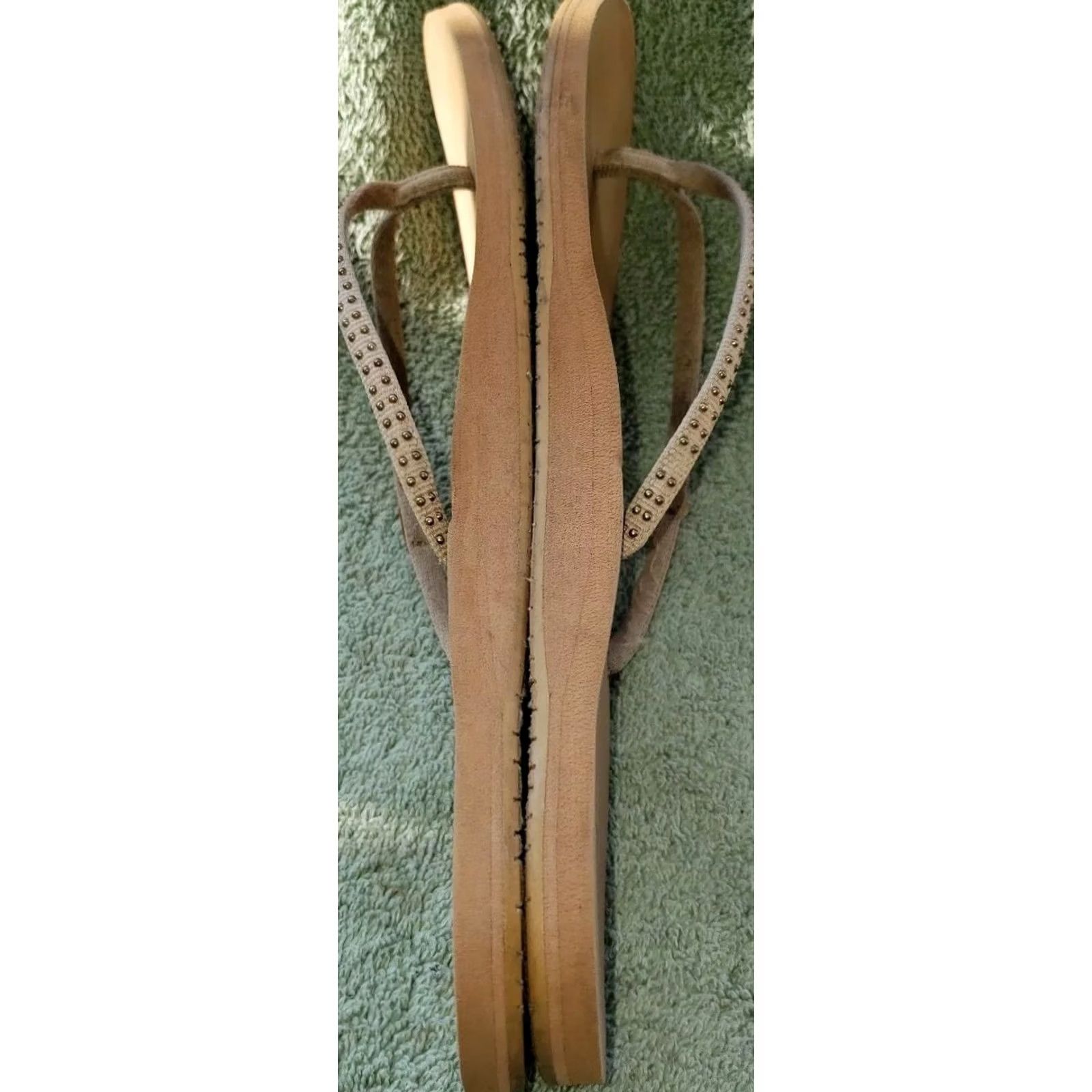 REEF Reef Women's Flip Flops US 10 Brown Bottoms With Formed Arch Synthetic Straps Sandal Womens Size 32" / US 10 / IT 46 - 6 Thumbnail