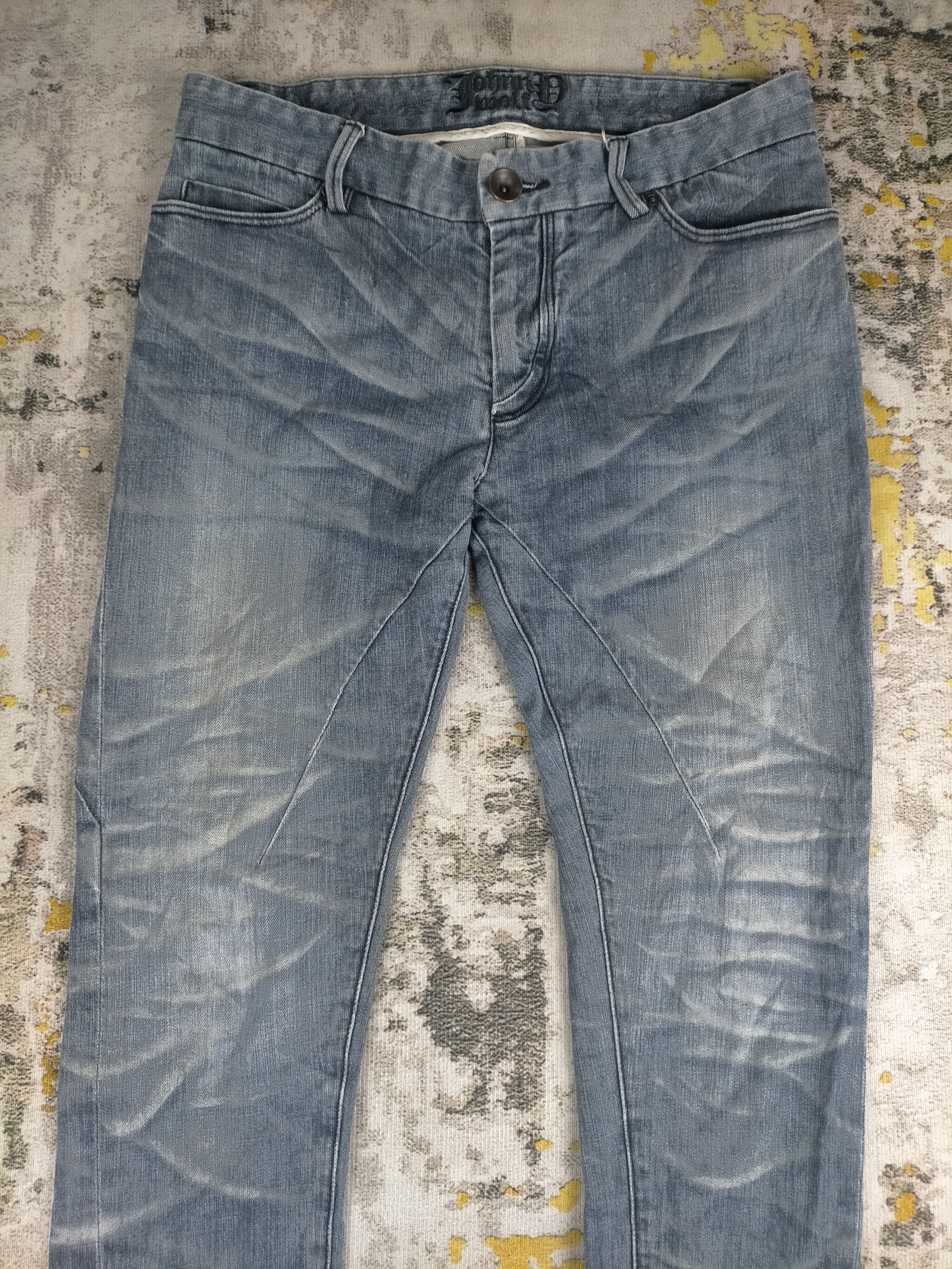 BUFFALO BOBS Vintage Johnny Wolf Japan Skinny Flare Jeans Size US 31 - 3 Thumbnail