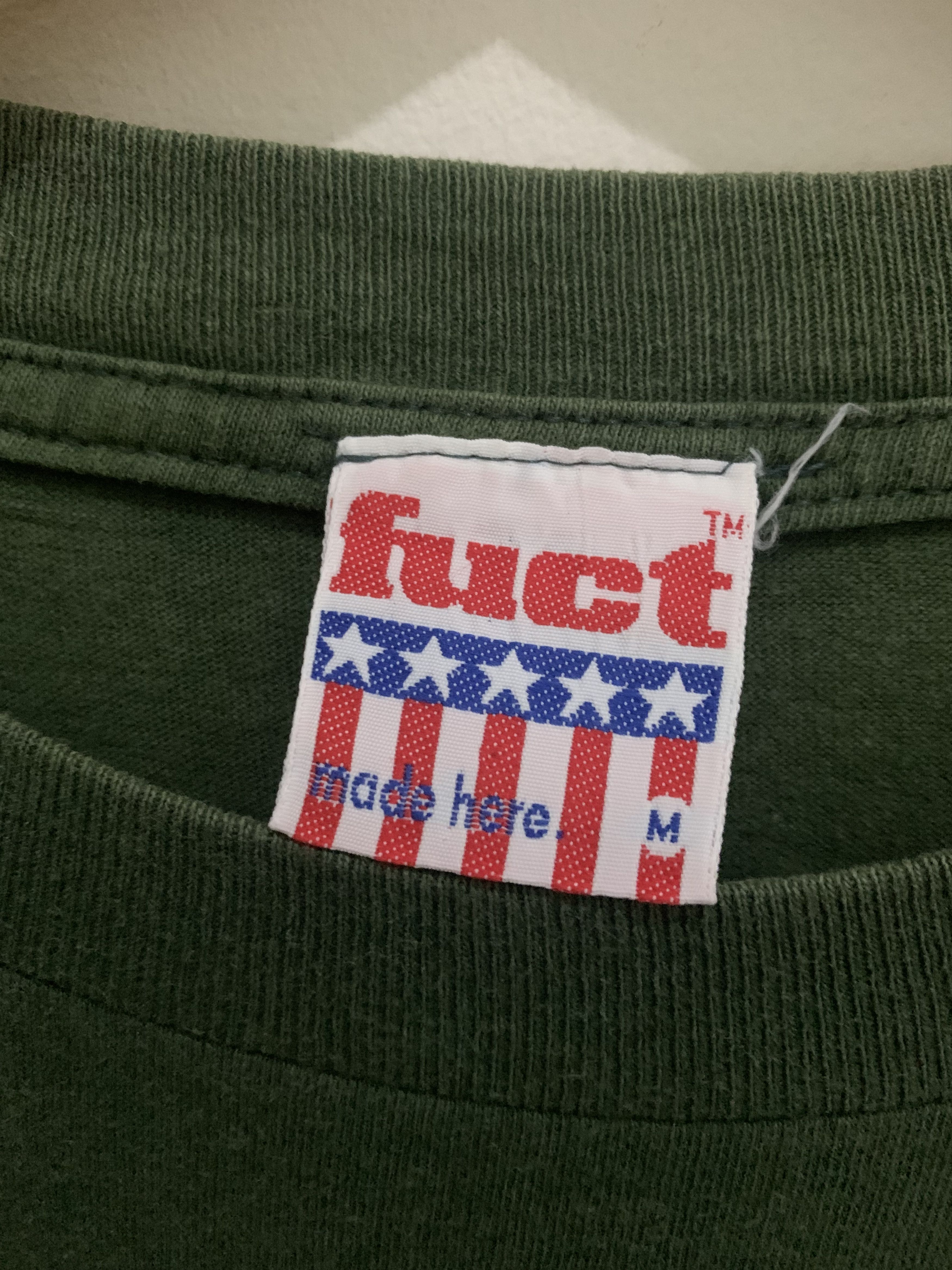 FUCT [SOLD] RARE vintage 90s fuct tshirt Size US M / EU 48-50 / 2 - 3 Thumbnail