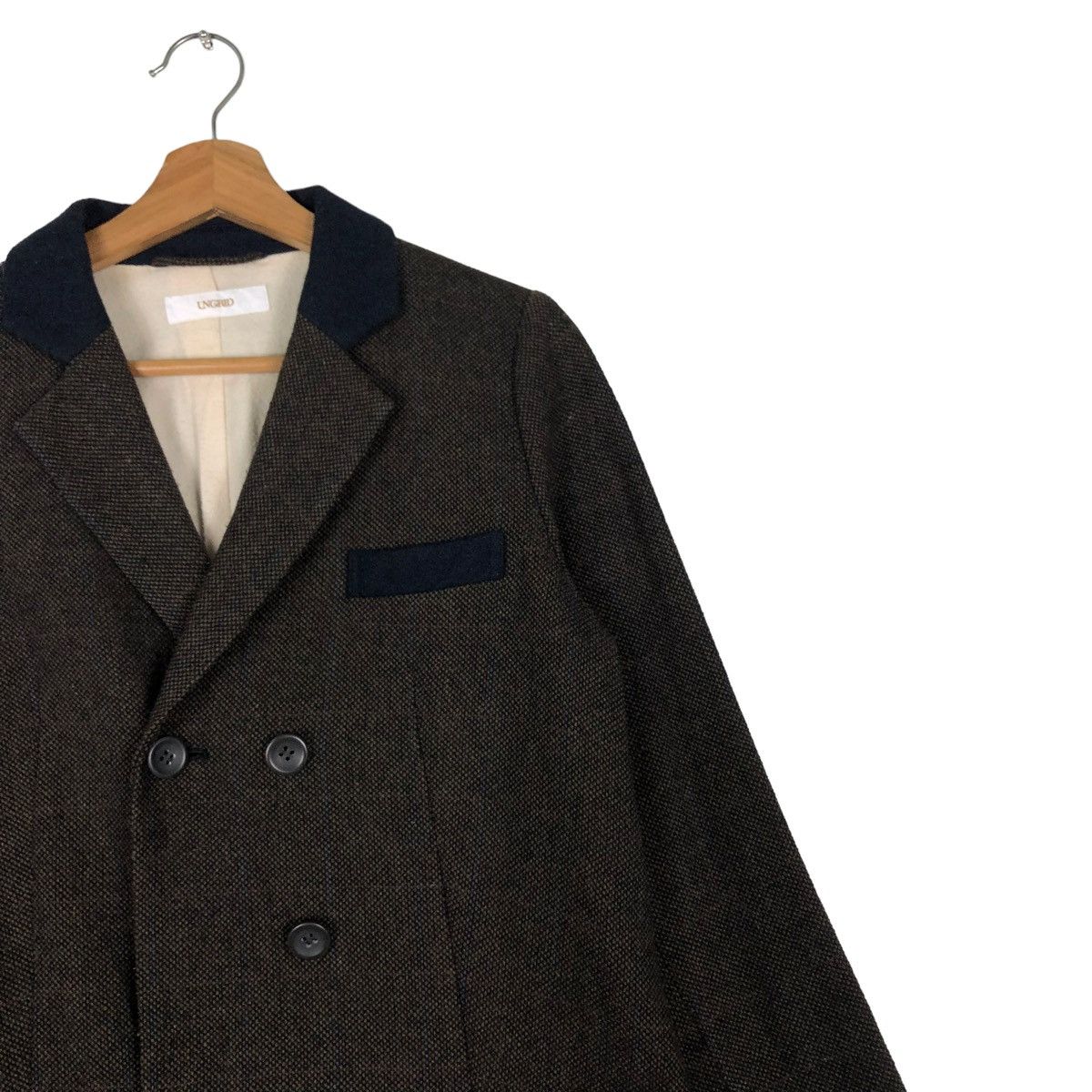 Japanese Brand 🔥VINTAGE INDIGO JAPAN CHORE JACKET UNGRID ISSEY MIYAKE Size US M / EU 48-50 / 2 - 6 Thumbnail