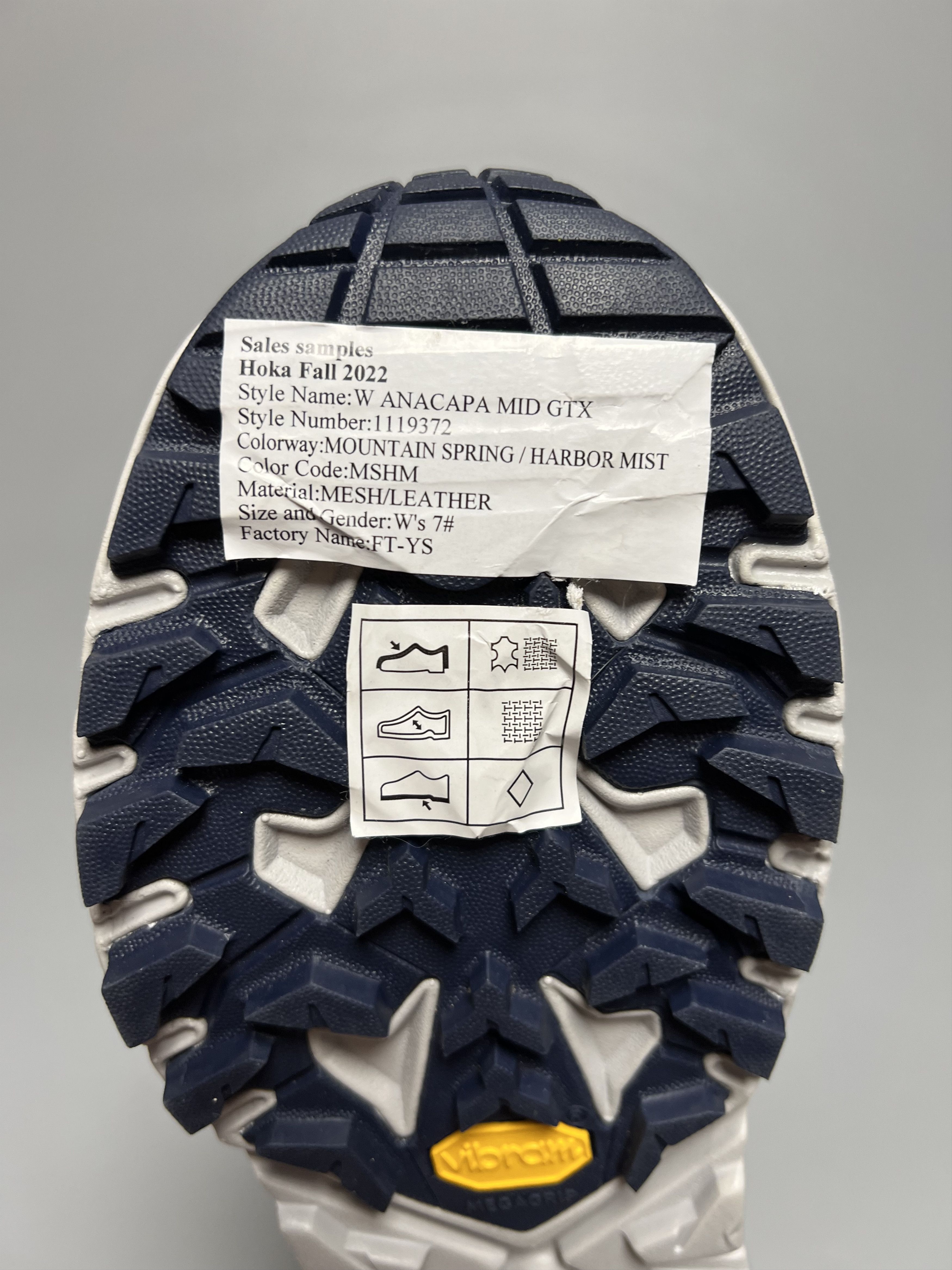 Hoka 7B Hoka One One Anacapa Mid GTX Hiking Shoes 1119372-MSHM Size US 7 / IT 37 - 16 Thumbnail