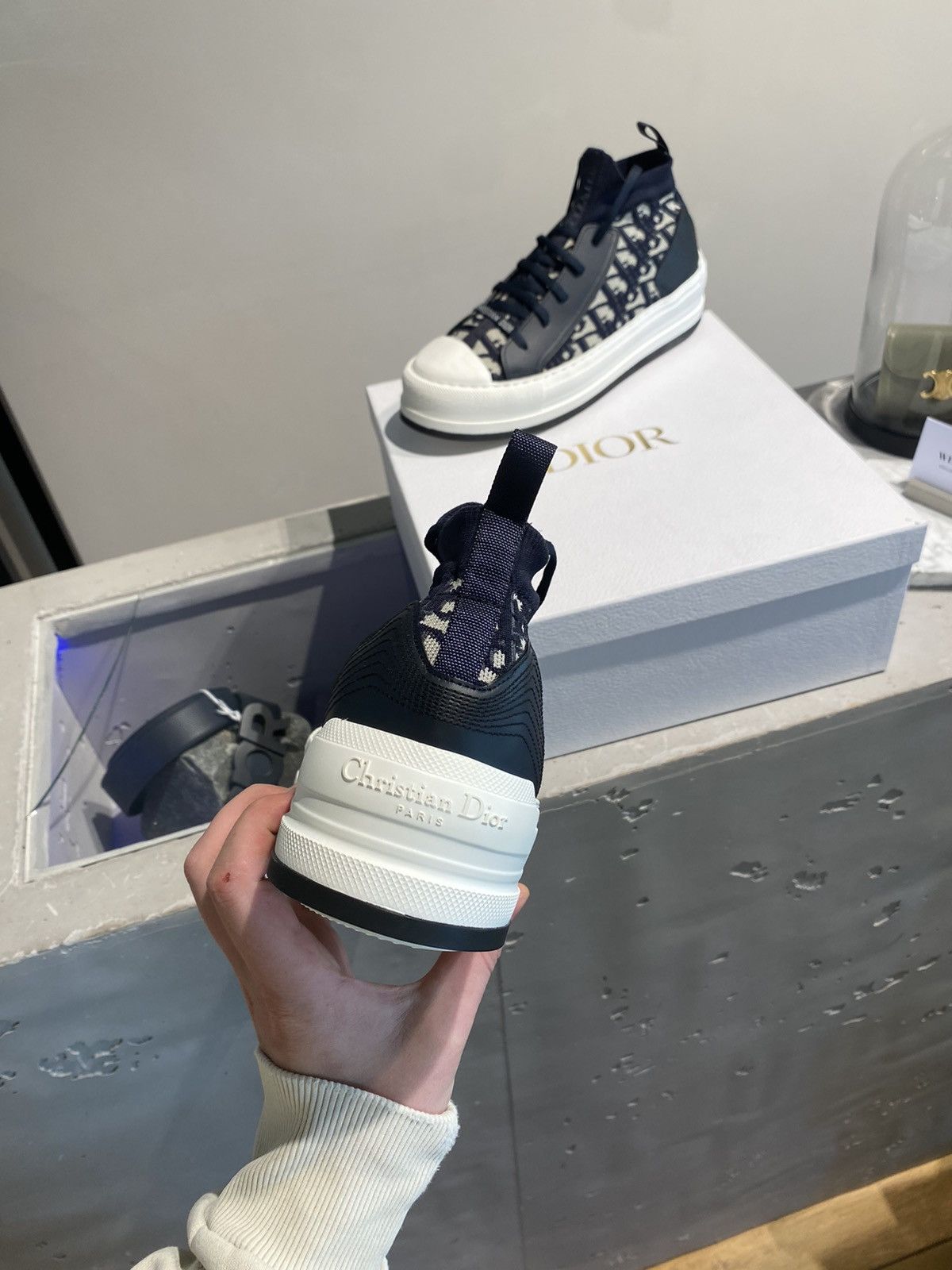 Dior BNWT Dior Walk’n’Dior Oblique Sneaker Size US 11 / IT 41 - 3 Thumbnail