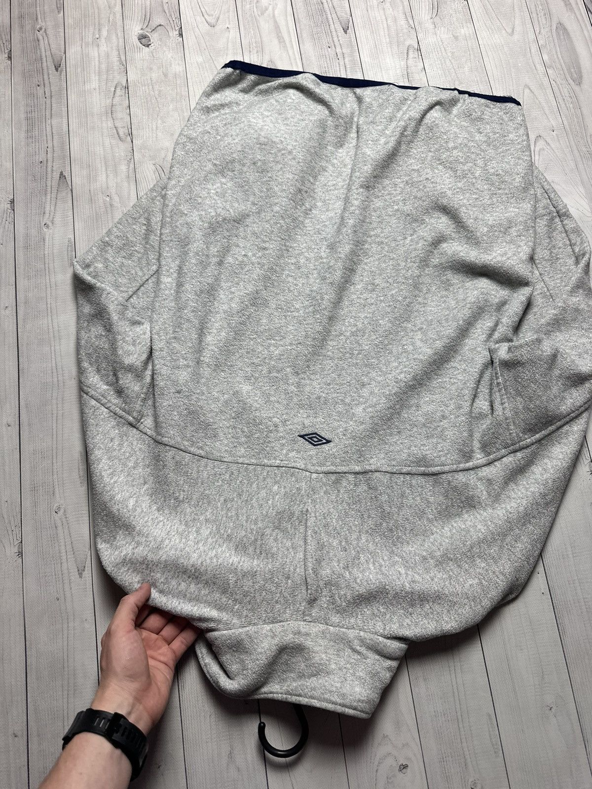 Umbro × Vintage Vintage Umbro fleece sweatshirt zip 1/4 logo Size US M / EU 48-50 / 2 - 10 Thumbnail
