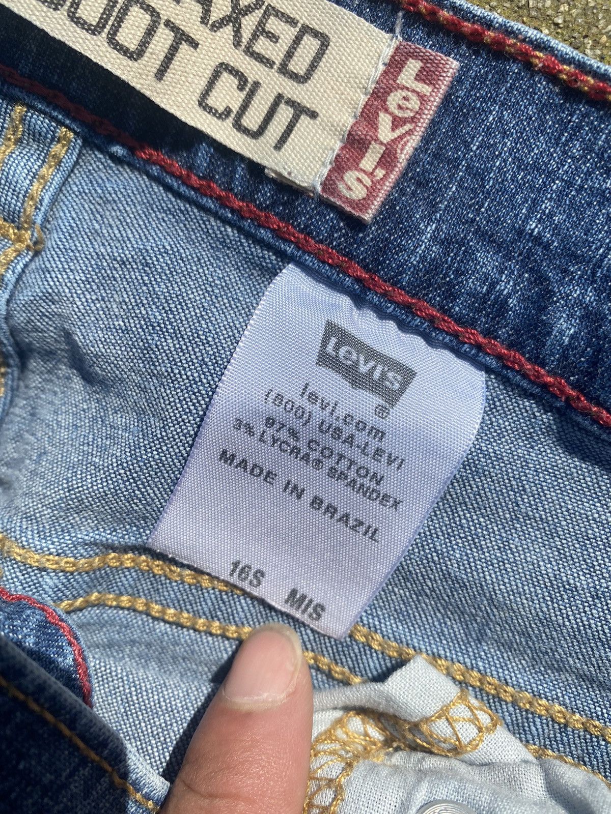 Levi's Vintage Levi’s 550 bootcut jeans Size 38" / US 16 / IT 52 - 2 Thumbnail