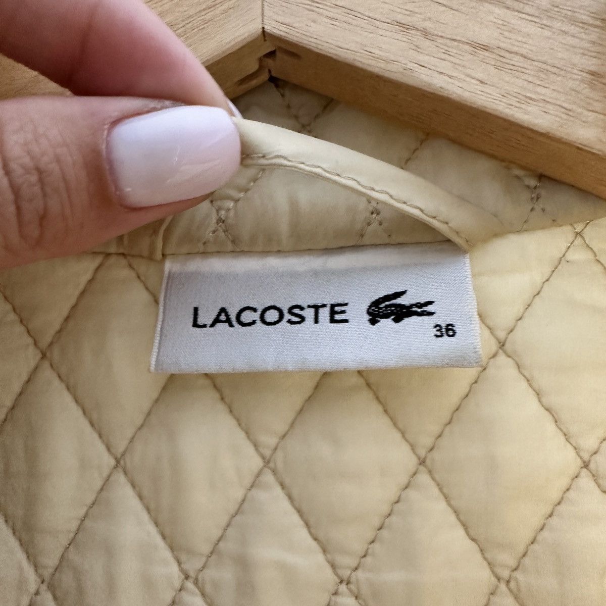 Lacoste Lacoste light quilted jacket Size S / US 4 / IT 40 - 12 Thumbnail