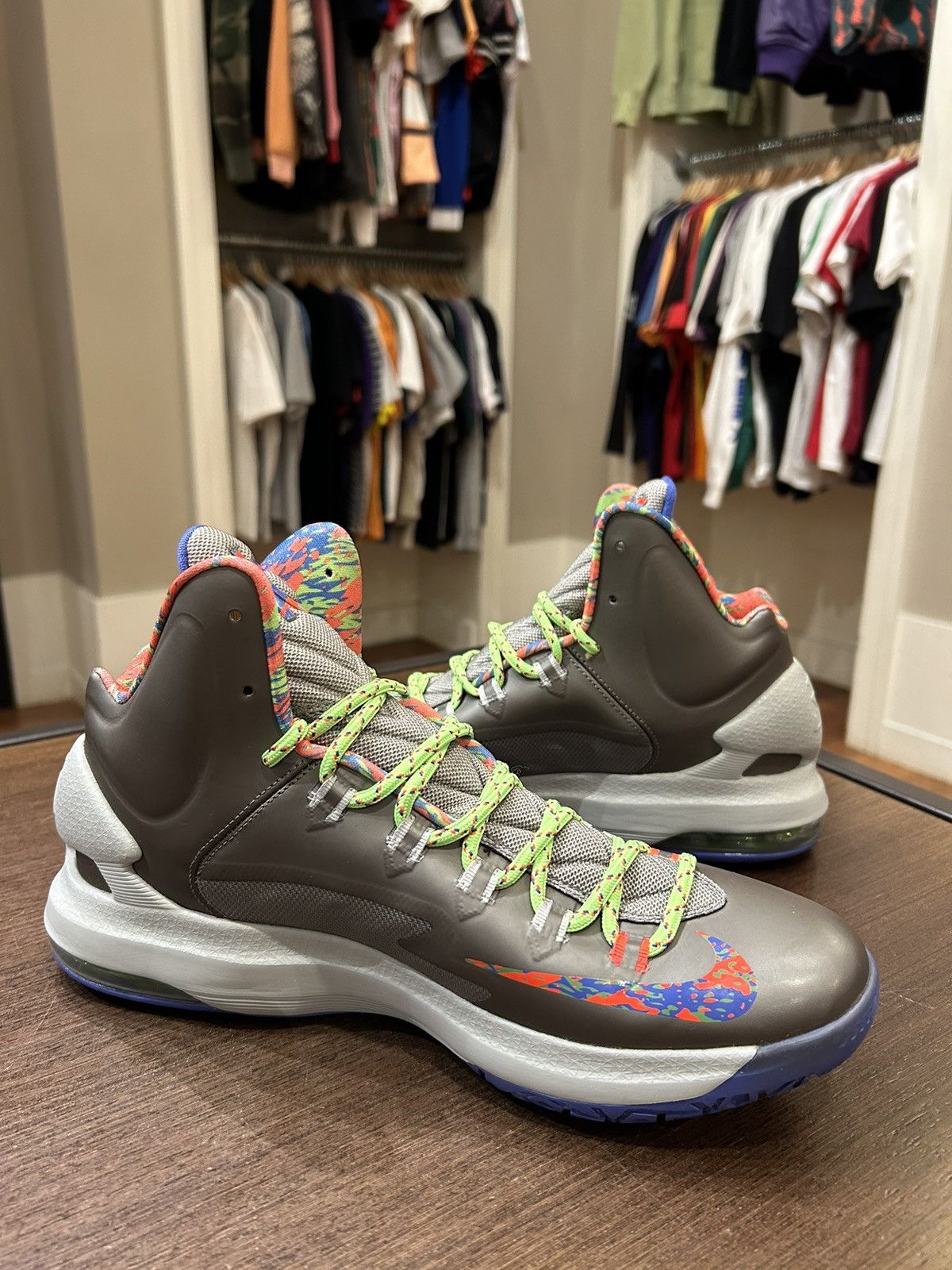 Nike Nike KD 5 Splatter Size US 10.5 / EU 43-44 - 4 Thumbnail