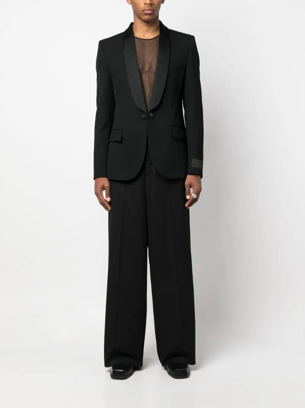Valentino o1y0525 Blazer in Black Size US L / EU 52-54 / 3 - 5 Thumbnail