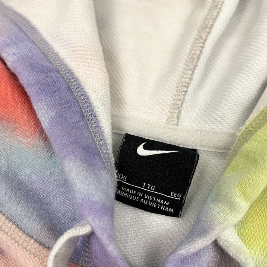 Nike Nike Hoodie Womens 2XL Crop Tie Dye Pullover Sweatshirt Active Gym DA0890-580 Size XXL / US 16-18 / IT 52-54 - 3 Thumbnail