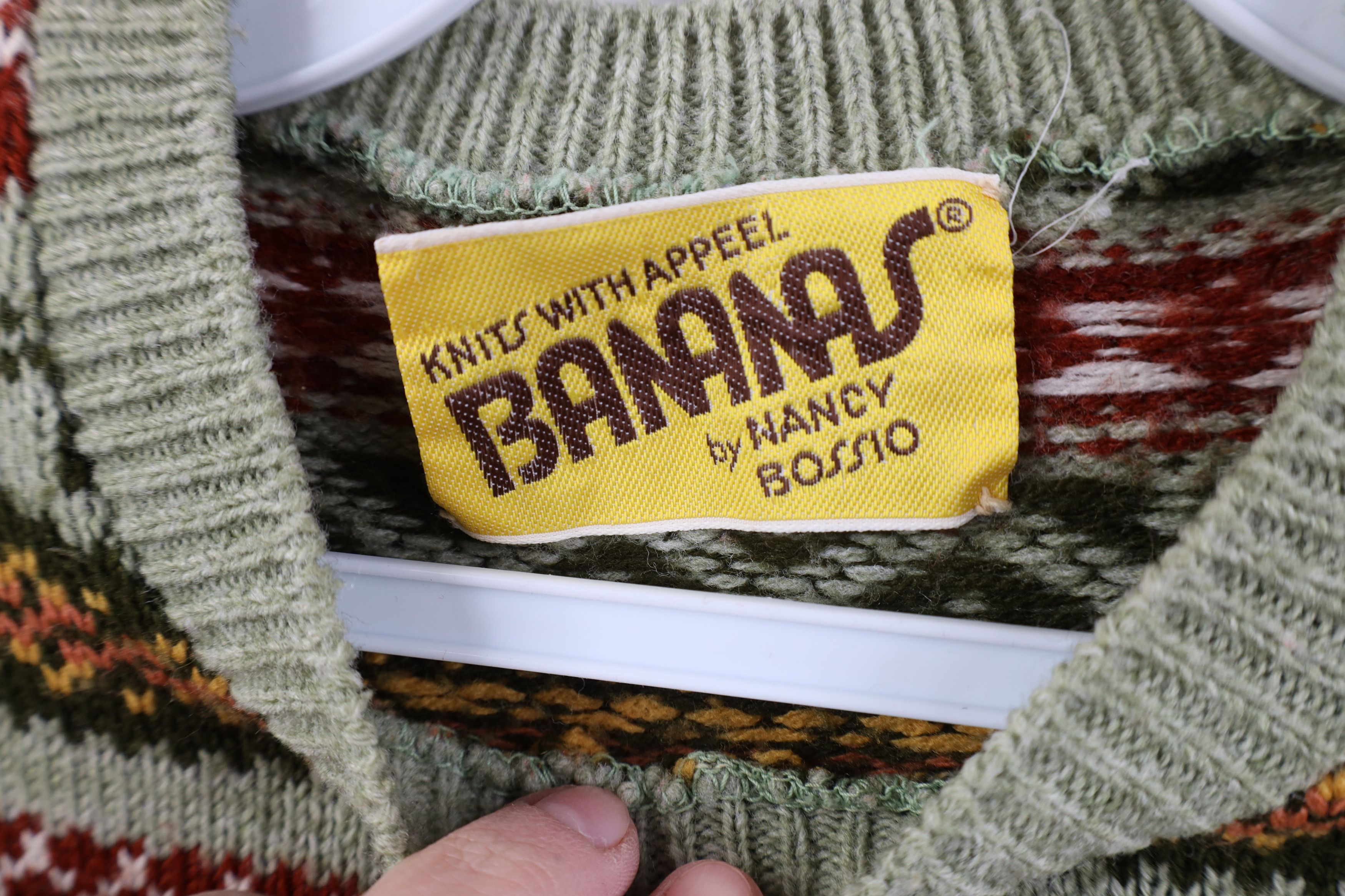 Vintage Vintage 70s Streetwear Rainbow Fair Isle Crewneck Sweater Size XS / US 0-2 / IT 36-38 - 7 Thumbnail