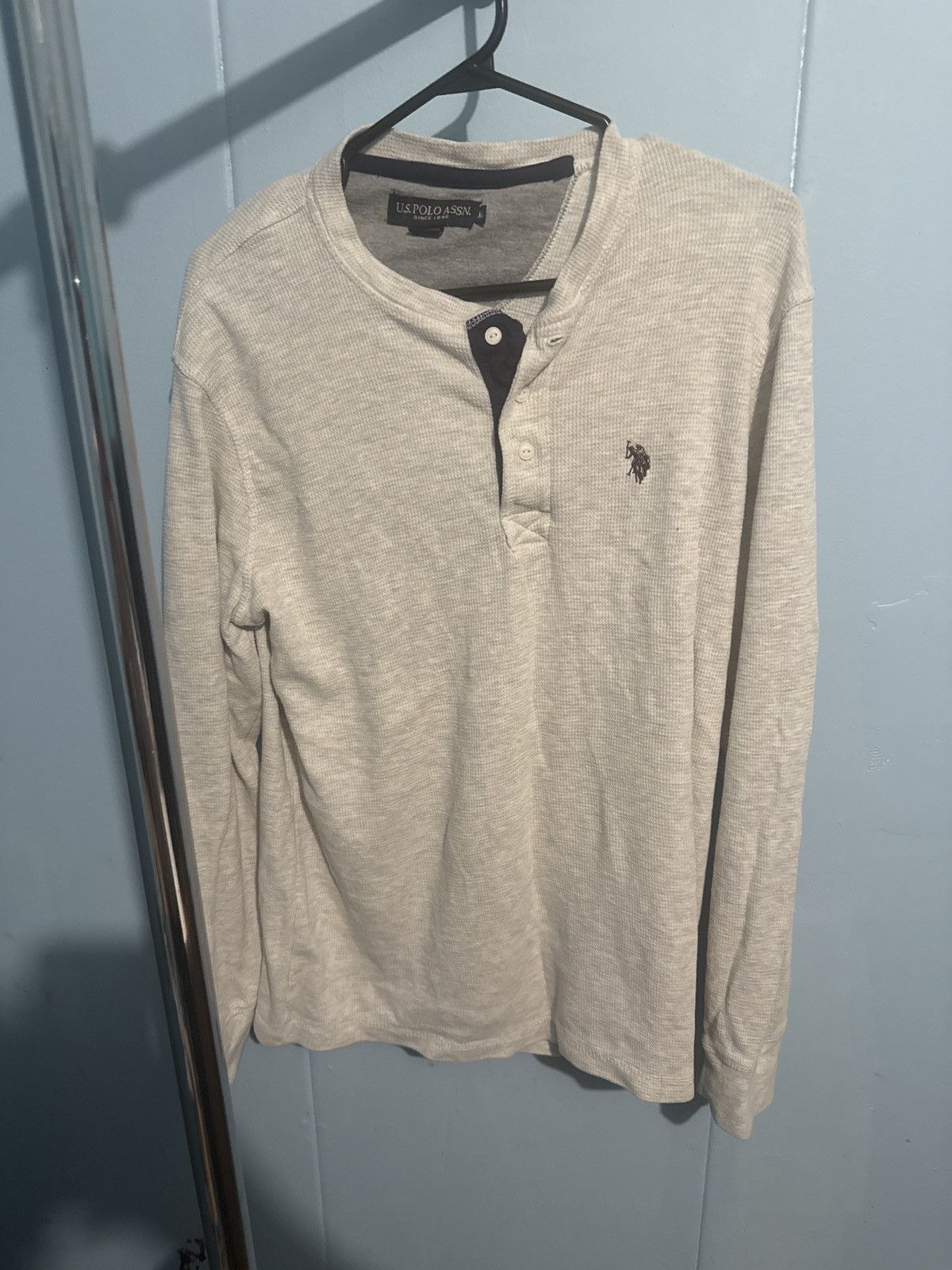 U.S. Polo Assn. Grey long Sleeve sweater Size US XL / EU 56 / 4 - 3 Thumbnail