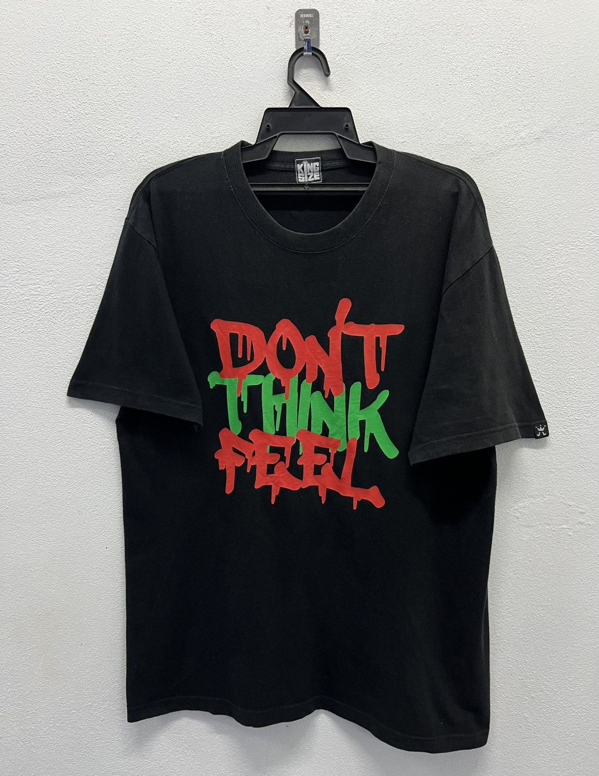 Vintage VINTAGE KING SIZE DON’T THINK FEEL SHIRT Size US XL / EU 56 / 4 - 1 Thumbnail