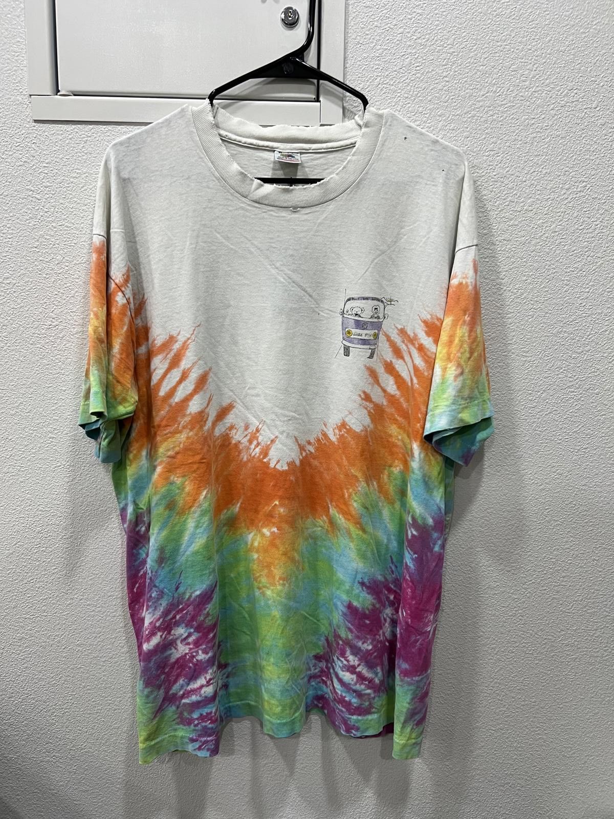 Hanes 90s Grateful Dead Who are the Dead? Tee Size US XL / EU 56 / 4 - 1 Thumbnail