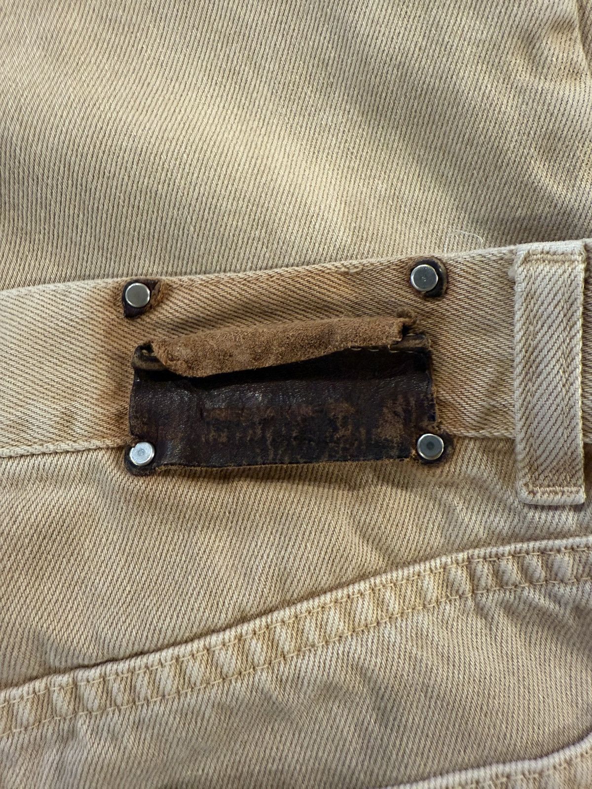 Dries Van Noten Tan Faded Jeans Size US 30 / EU 46 - 8 Thumbnail