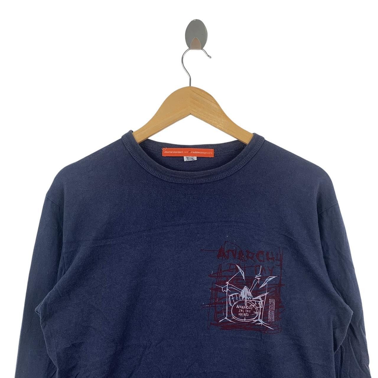 Jordan Brand JOURNAL STANDARD x SUBLIM DESIGN Anarchy Tee Shirt Top Long Size M / US 6-8 / IT 42-44 - 2 Thumbnail