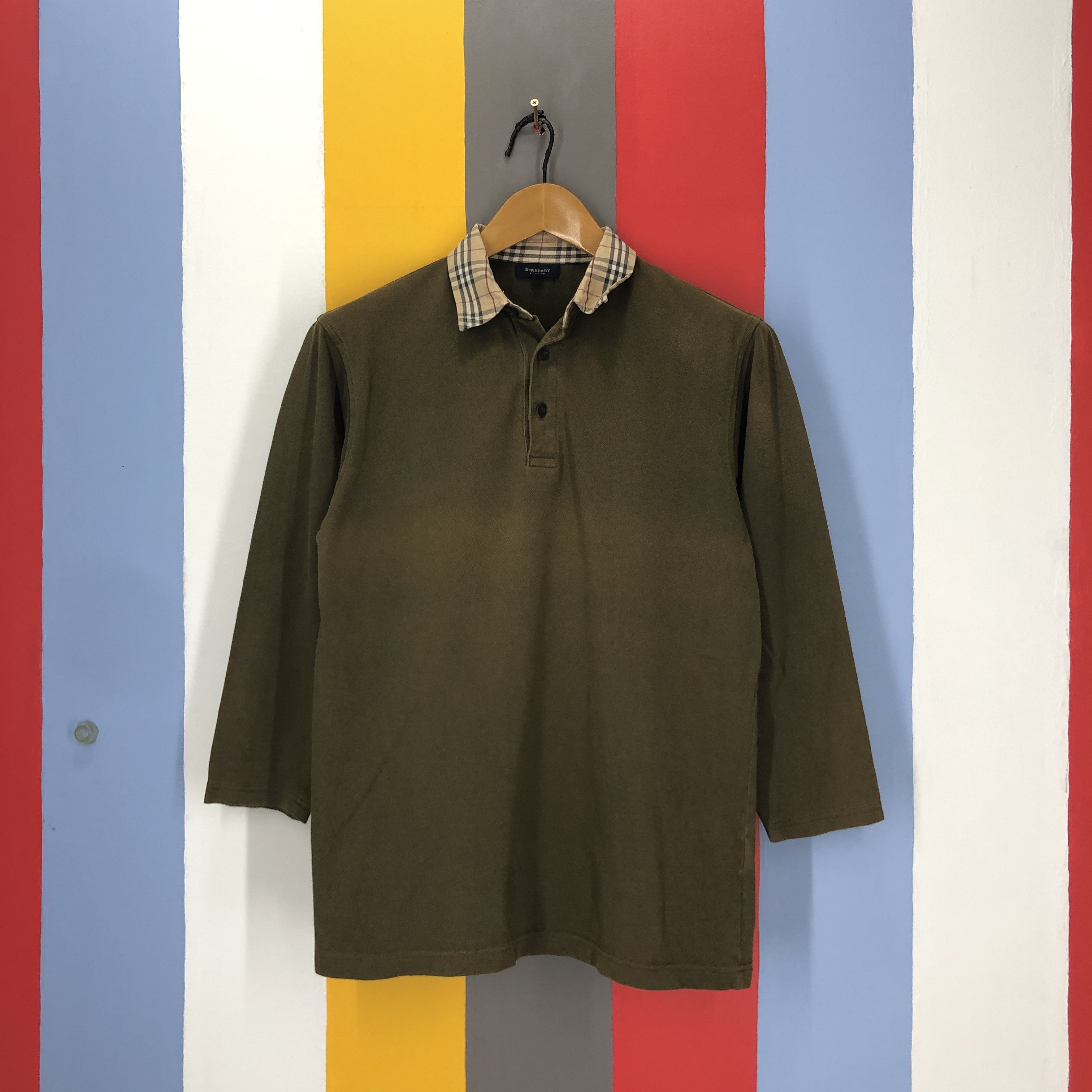 Burberry BURBERRY LONDON Nova Check Polo T Shirt #1600/02 Size US S / EU 44-46 / 1 - 1 Thumbnail