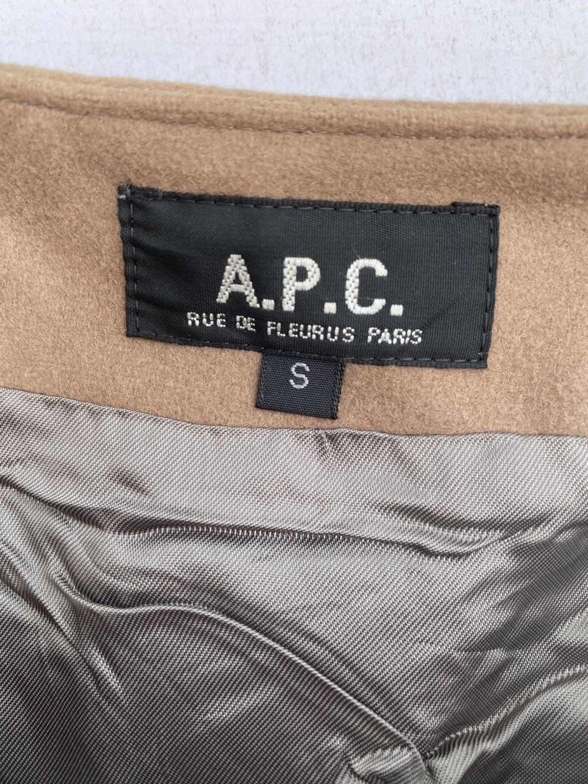 A.P.C. Vintage A.P.C Mini skirt france Copper Brown Skirt Size 26" / US 2 / IT 38 - 6 Thumbnail
