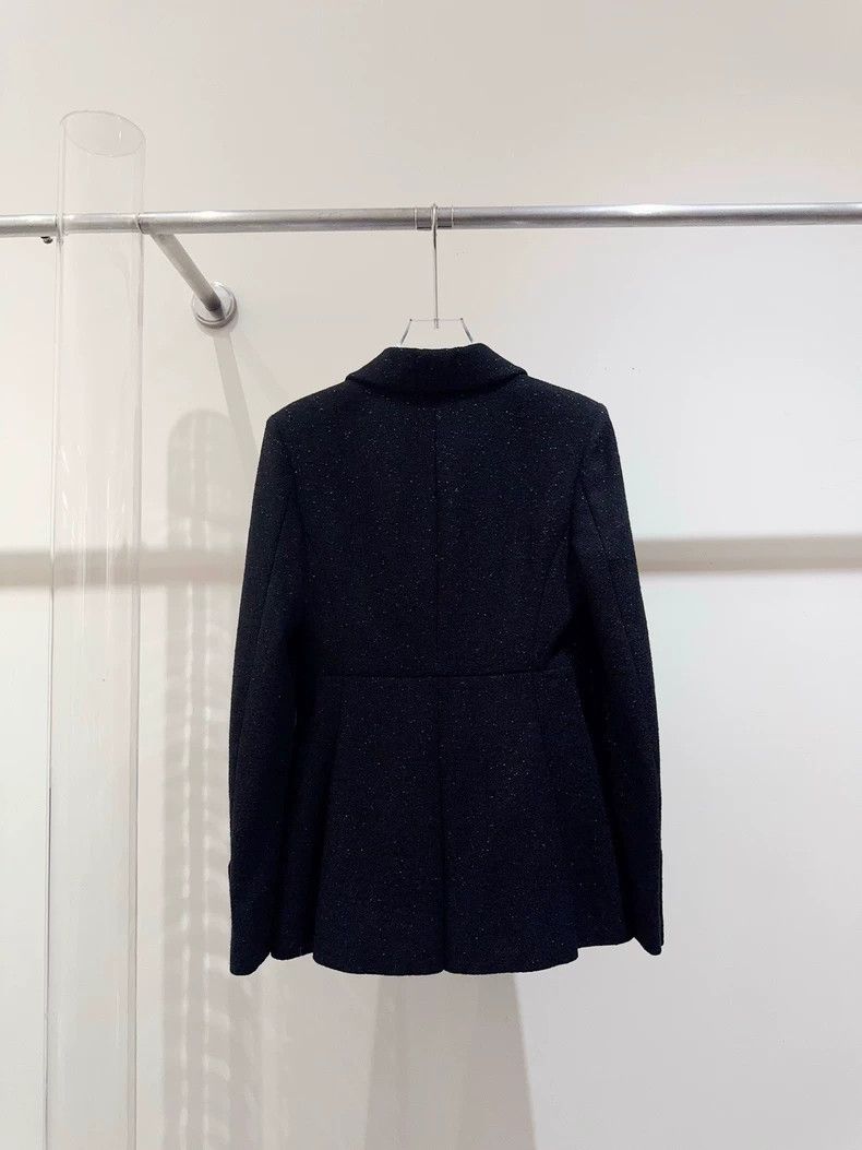 Chanel Chanel Cruise series black glitter jacket 2503-Nextarrow Size XXS / US 00 / IT 34 - 2 Thumbnail