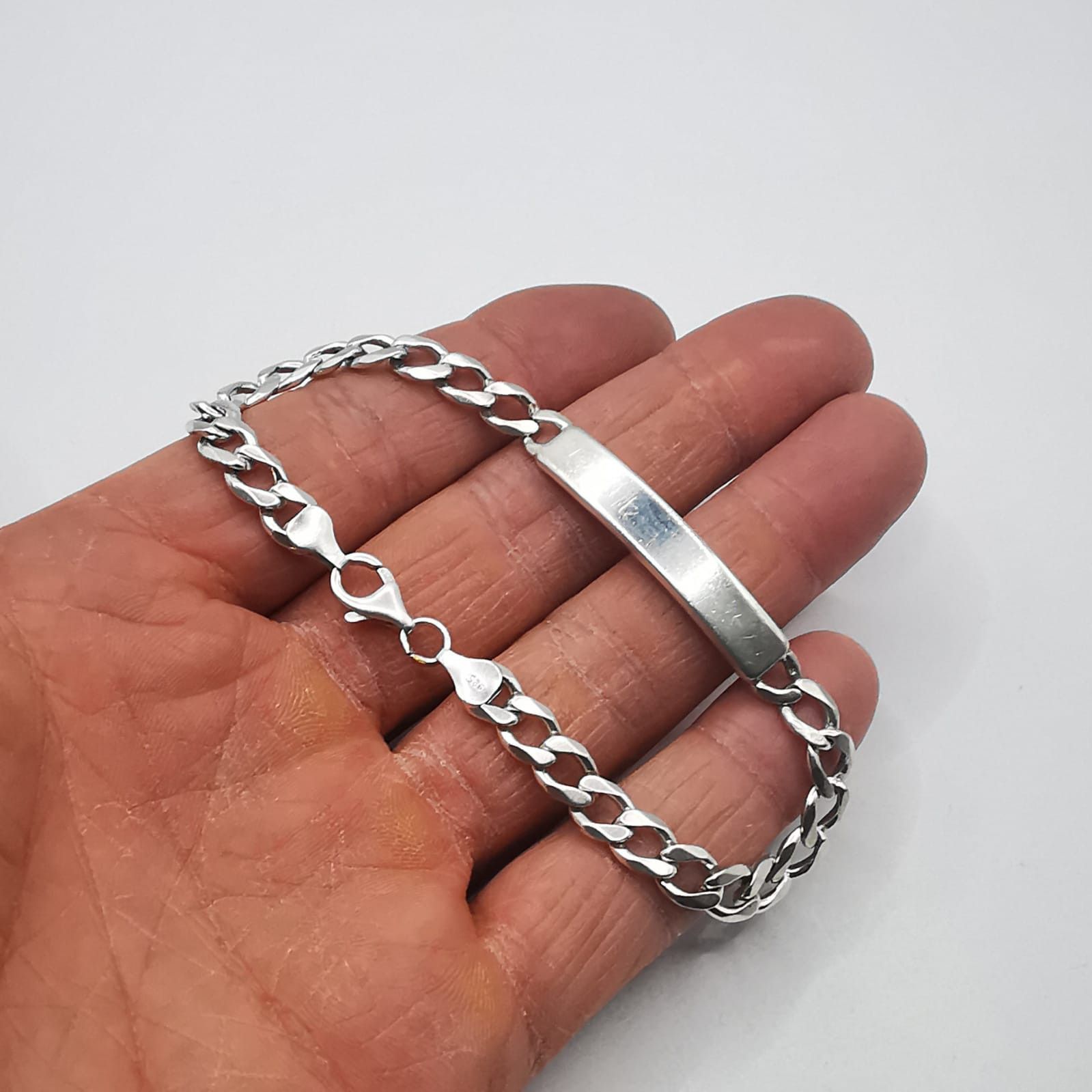 Sterling Silver × Vintage Vintage Bracelet Jewelry,925 Sterling Silver,Handmade 16,56g Size ONE SIZE - 2 Thumbnail