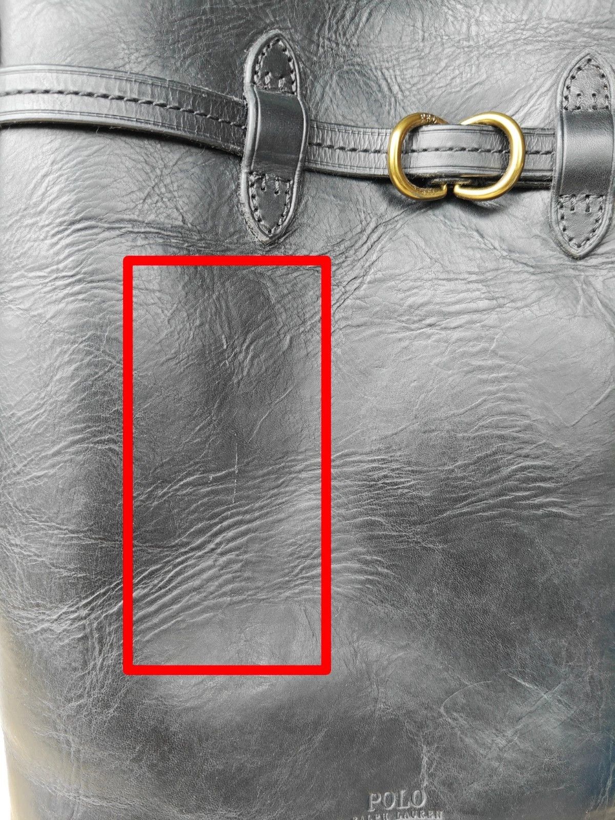 Polo Ralph Lauren Polo Ralph Lauren Bellport Leather Large Bucket Bag FTP 0011 Size ONE SIZE - 11 Thumbnail
